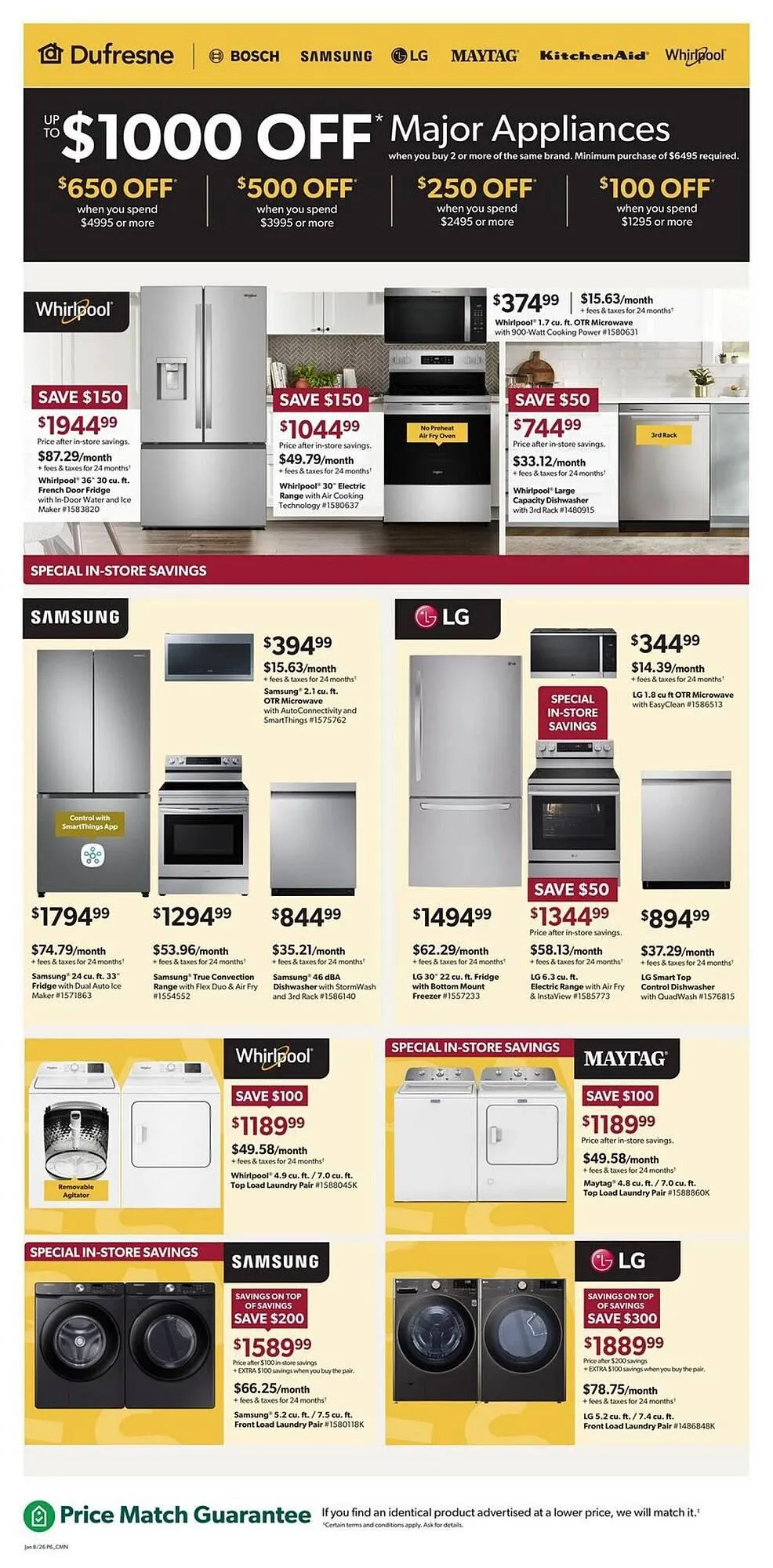 Dufresne flyer from January 8 to January 21 2026 - flyer page 6