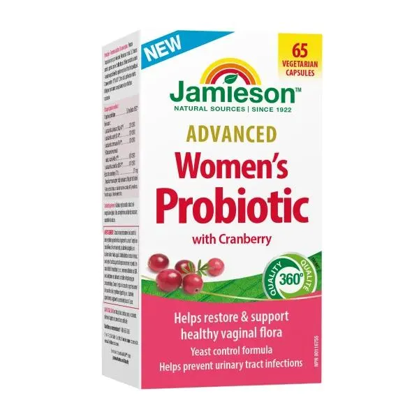 Jamieson Advanced Women's Probiotic with Cranberry