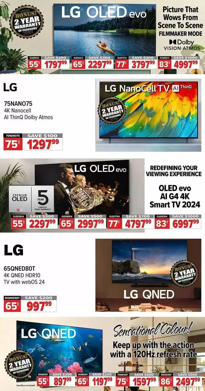 2001 Audio Video weekly flyer from November 29 to December 6 2024 - flyer page 22