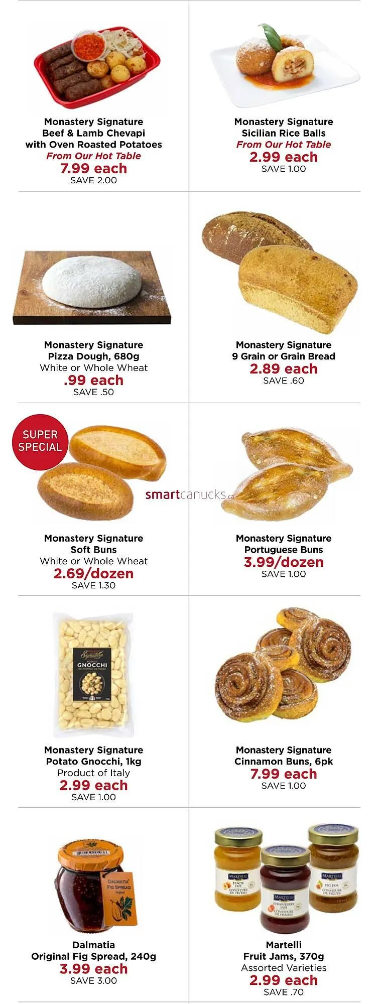 Monastery Bakery flyer from January 29 to February 11 2026 - flyer page 2