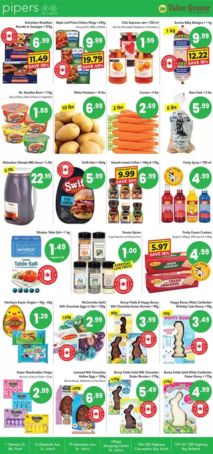 Flyer Pipers from March 13 to March 19 2025 - flyer page 4