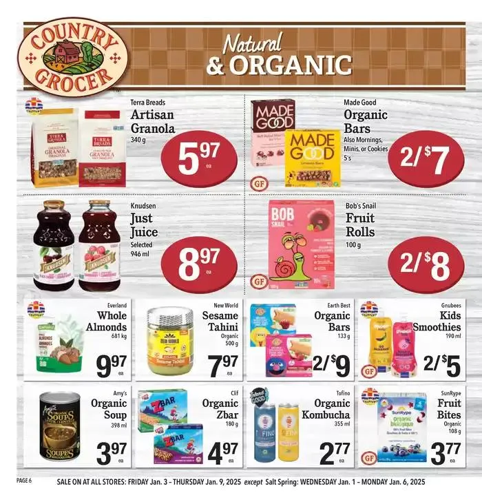 Offers for bargain hunters from January 1 to January 8 2025 - flyer page 6