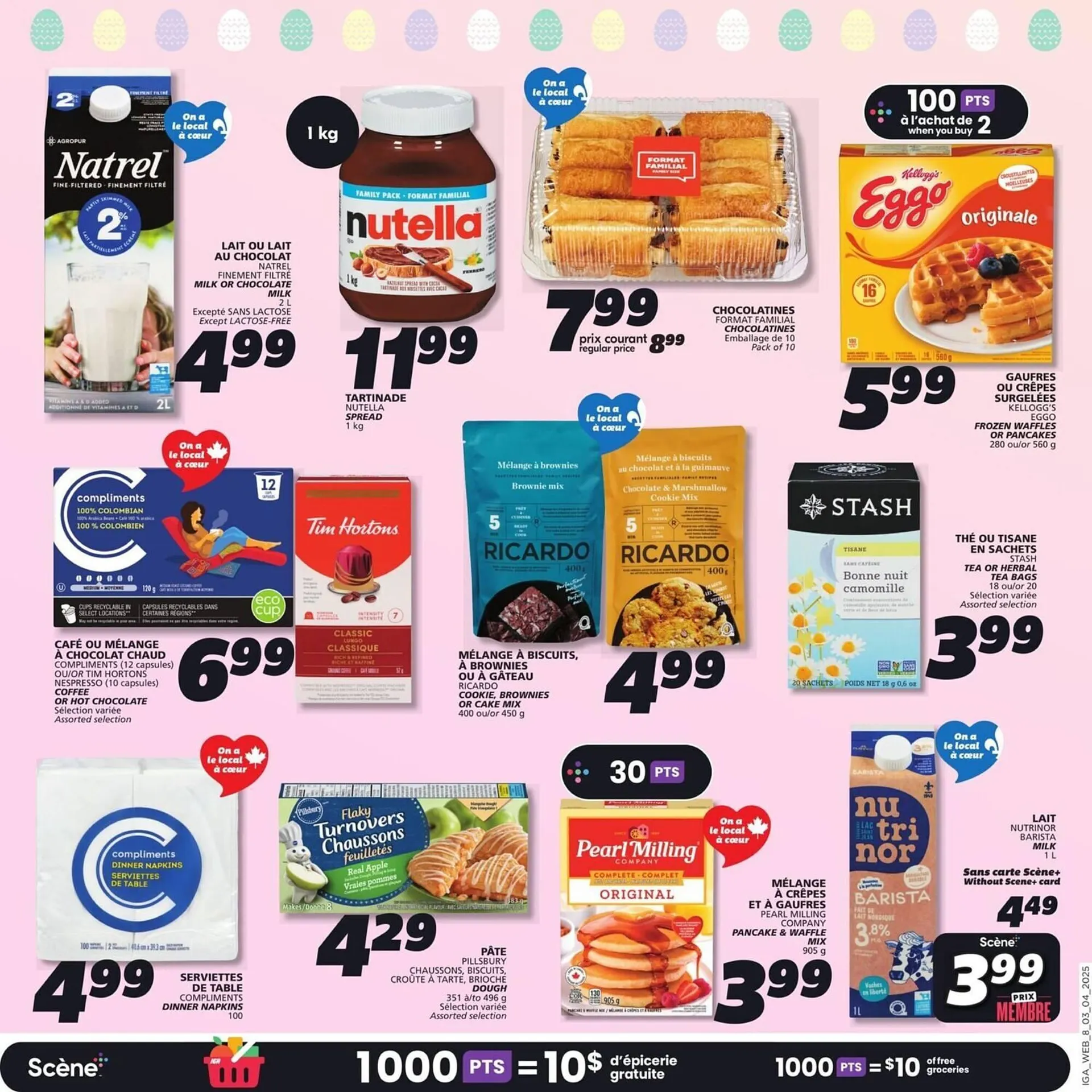 IGA flyer from April 1 to May 1 2025 - flyer page 17