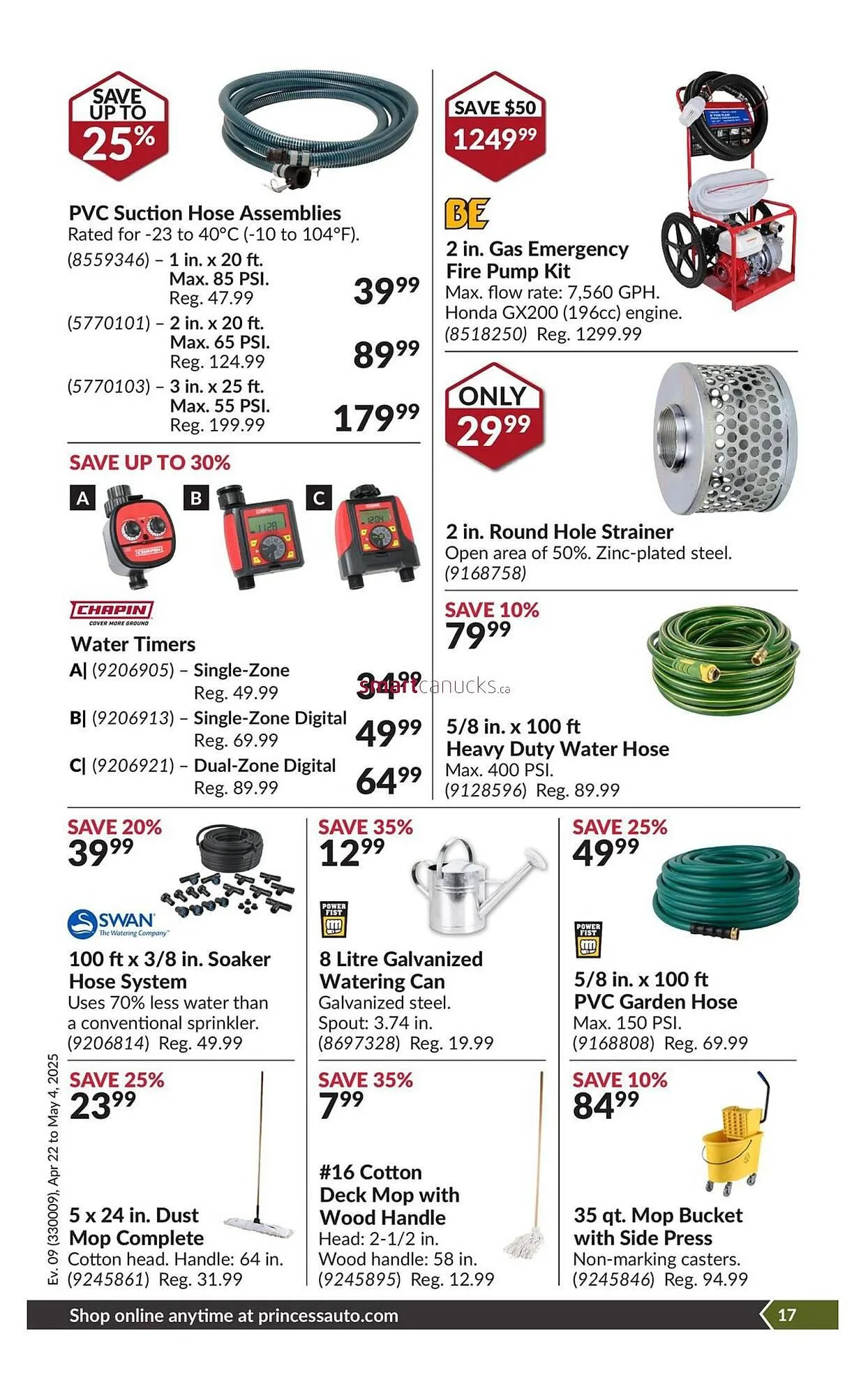 Princess Auto flyer from April 18 to April 24 2025 - flyer page 22