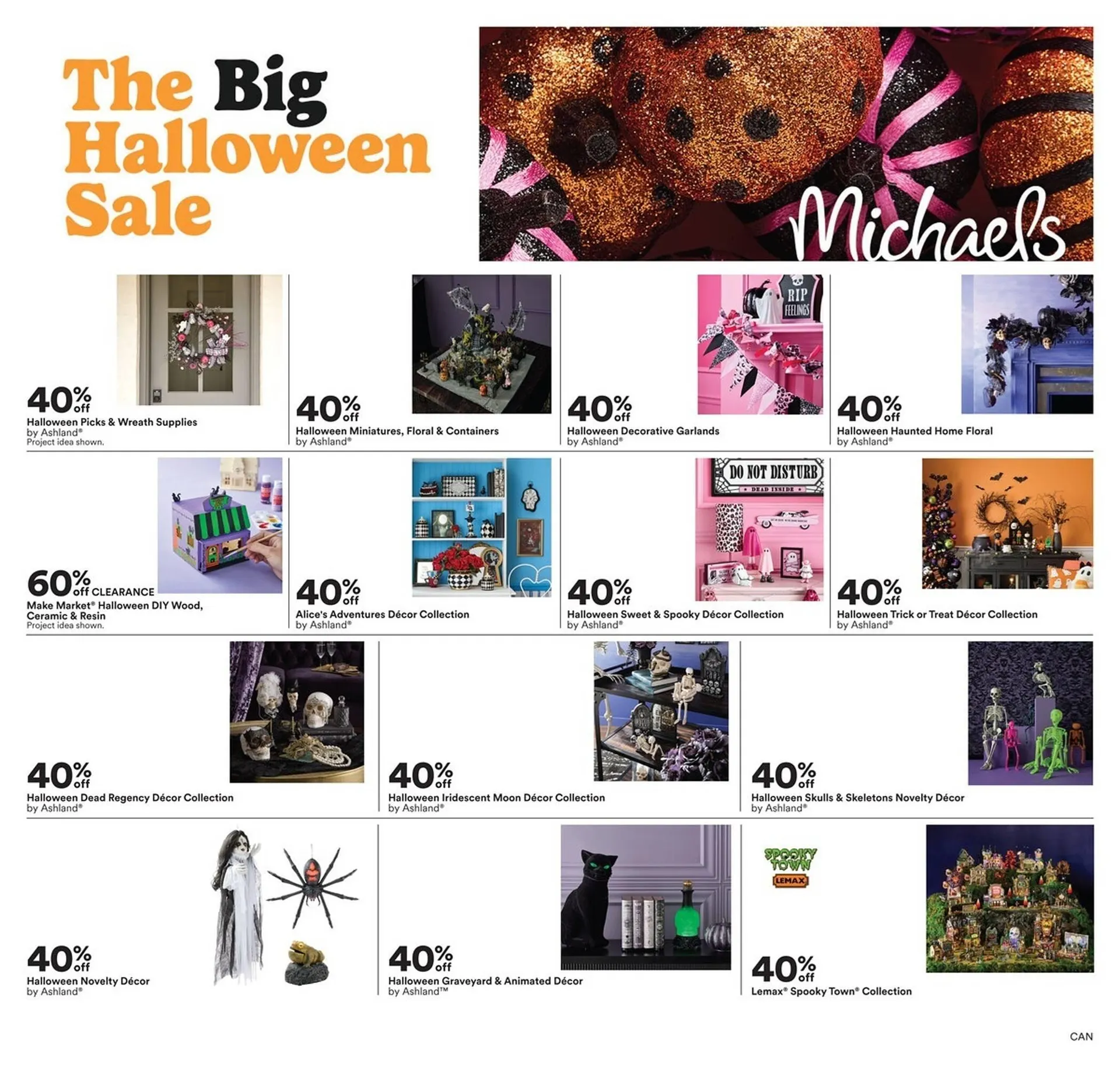 Michaels flyer from October 3 to October 13 2025 - flyer page 1