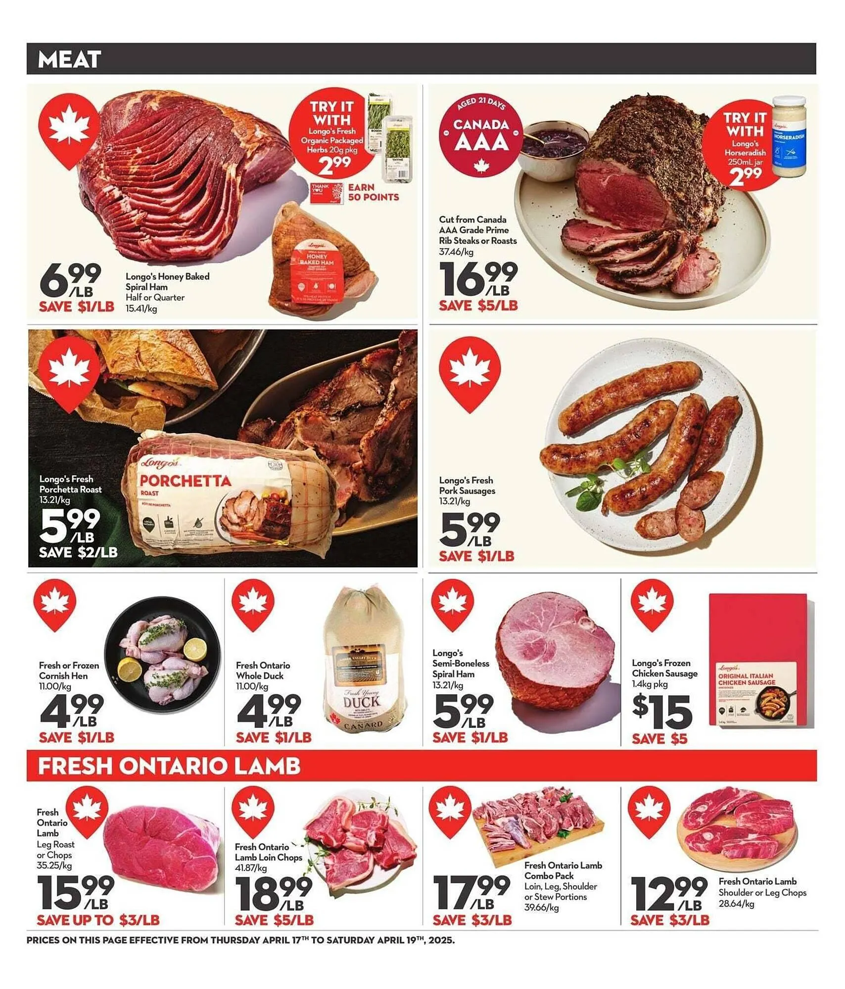 Longo's flyer from April 17 to April 19 2025 - flyer page 7