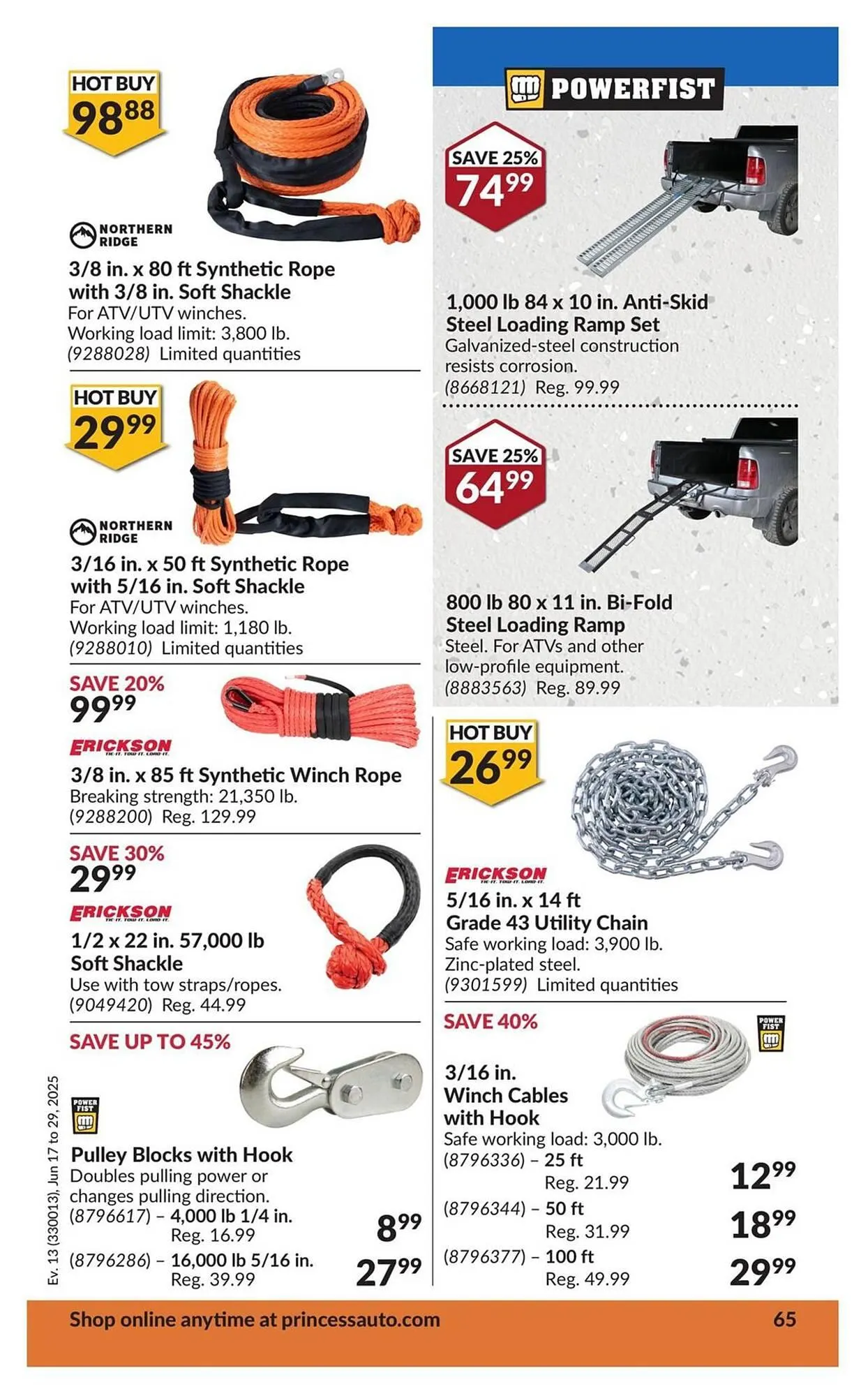 Princess Auto flyer from June 17 to June 29 2025 - flyer page 71