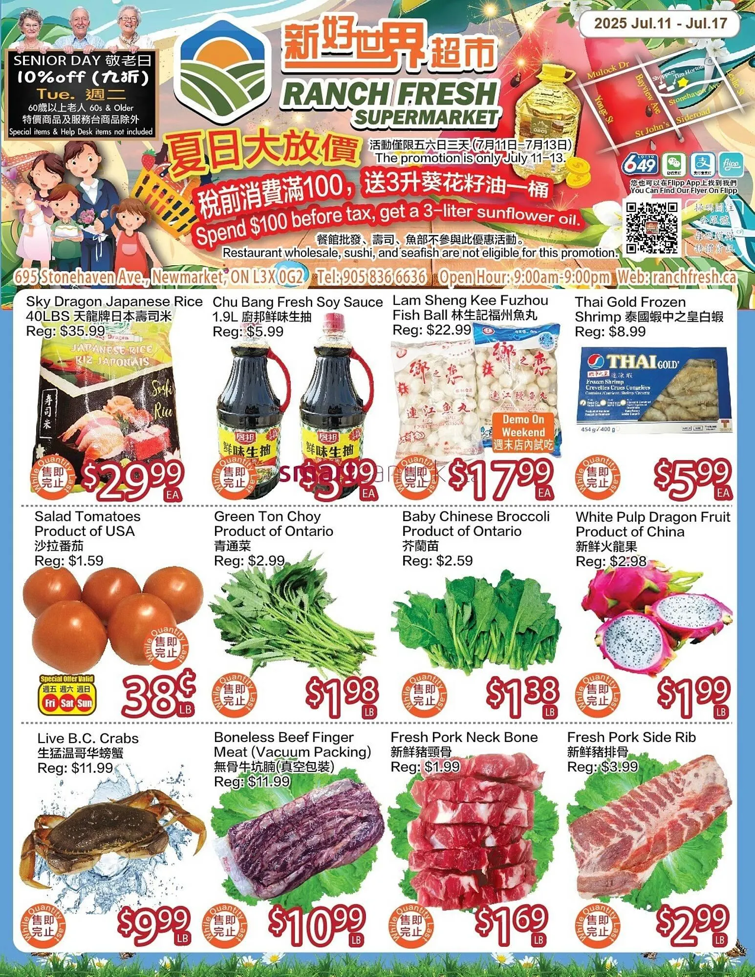 Ranch Fresh Supermarket flyer - 1