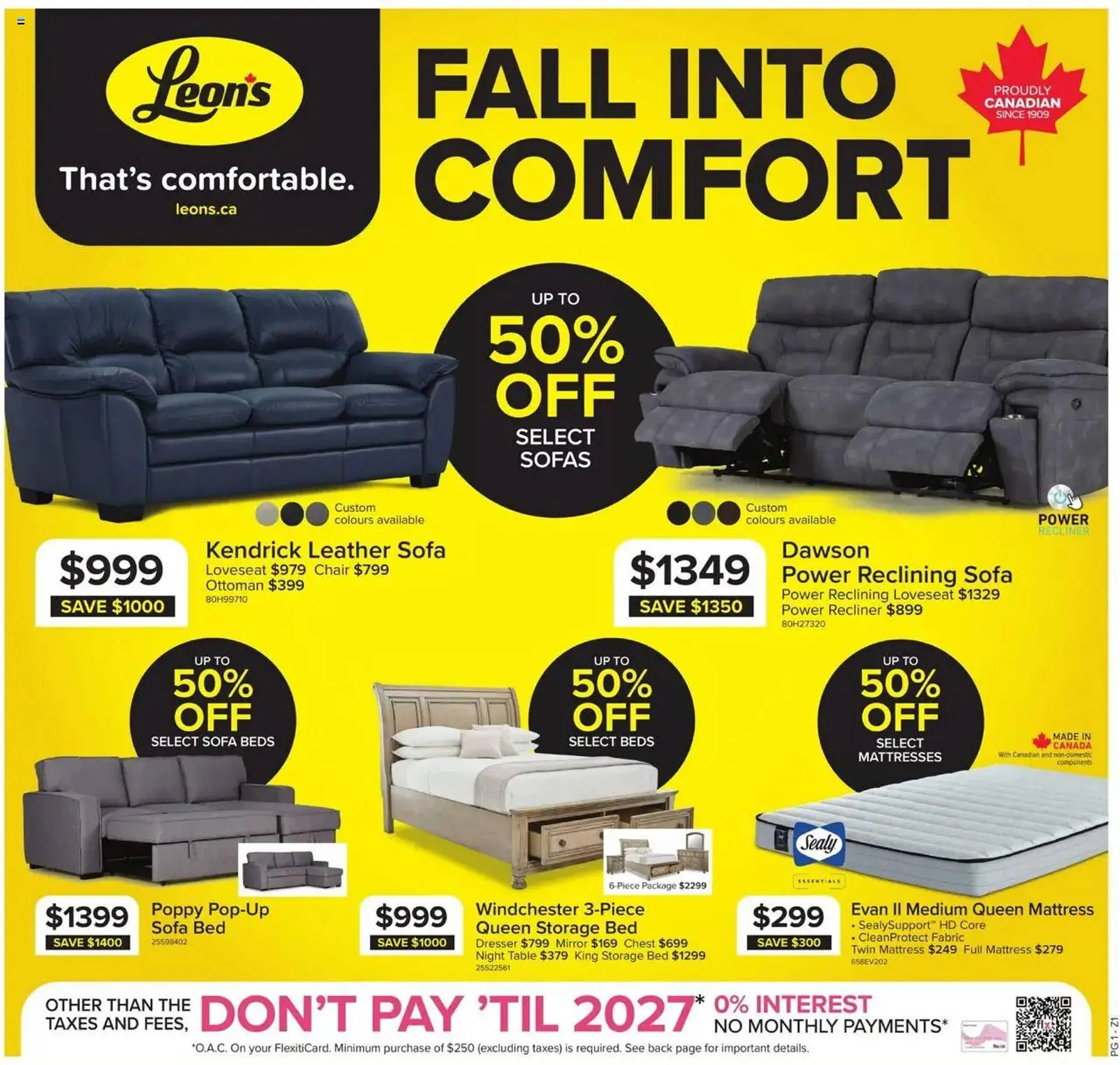 Leon's flyer from October 9 to October 30 2025 - flyer page 1