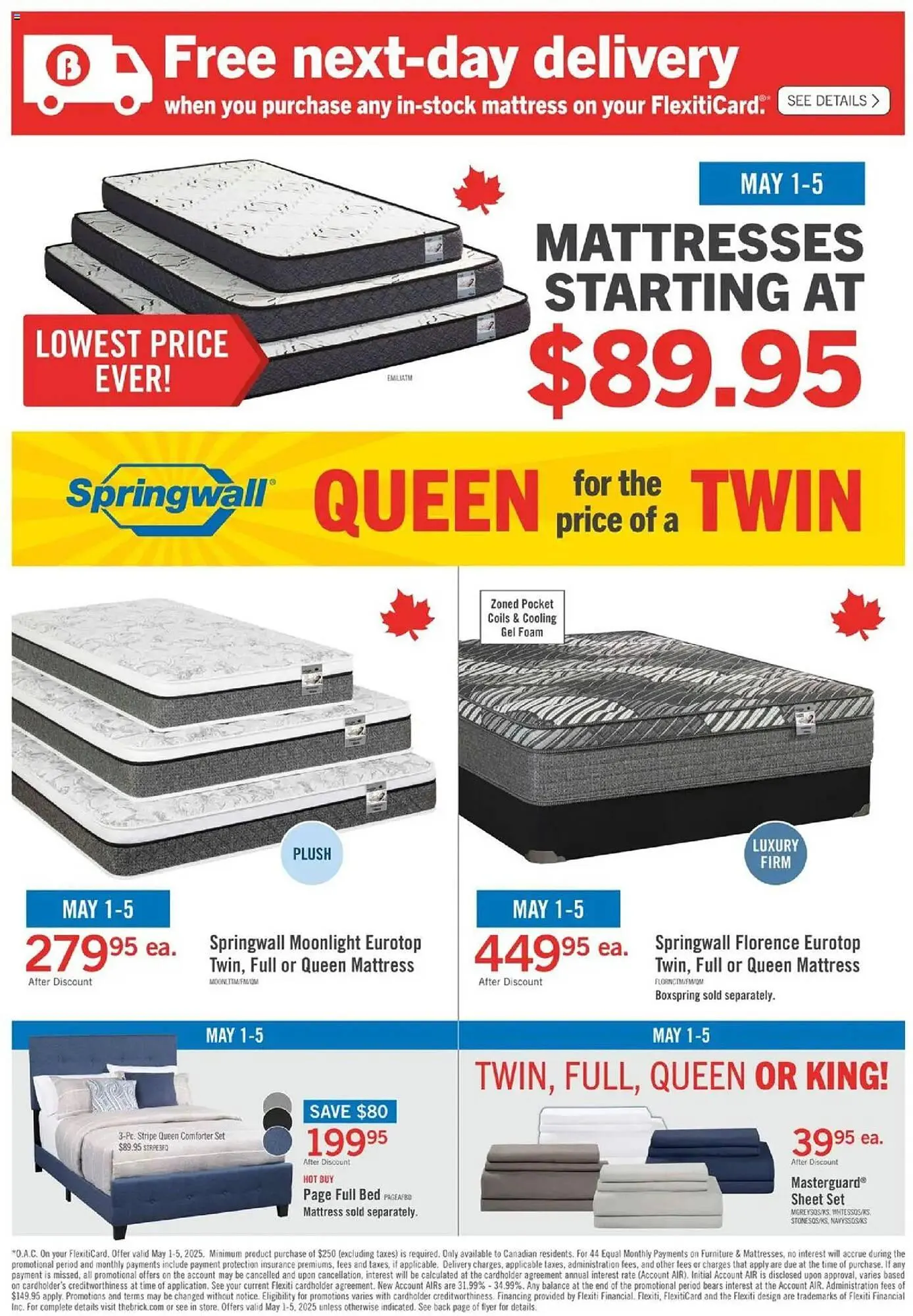 The Brick flyer from May 1 to May 15 2025 - flyer page 2