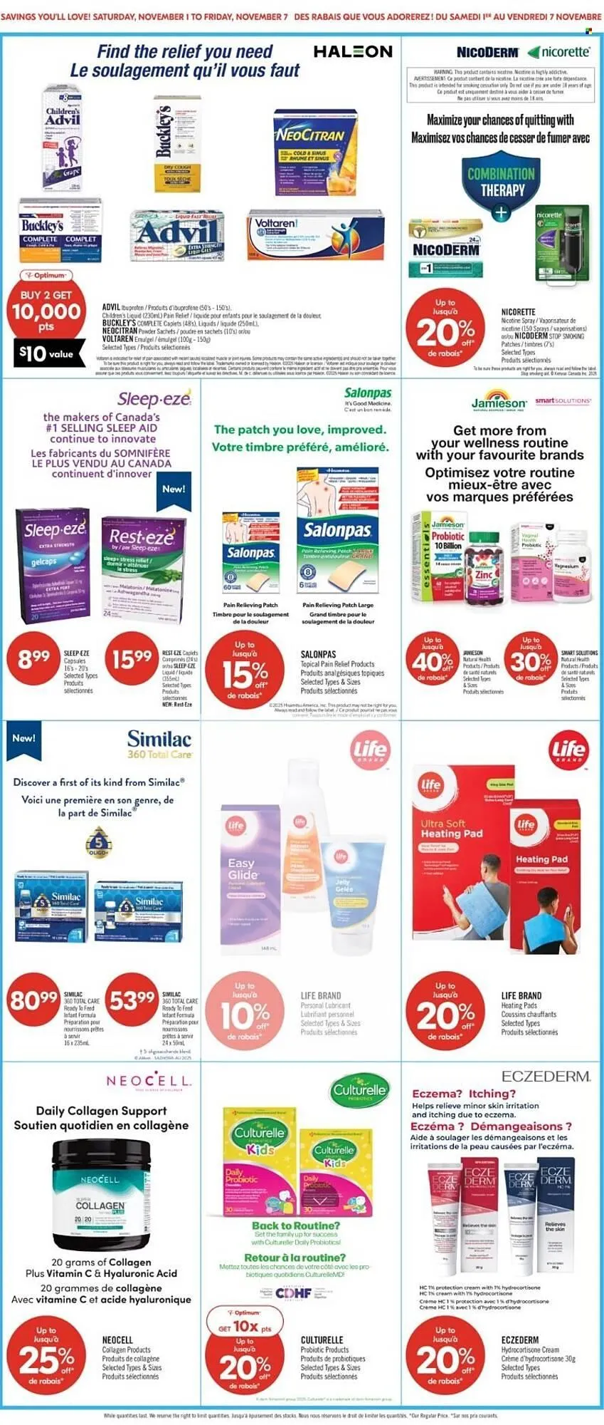 Shoppers Drug Mart flyer from November 1 to November 7 2025 - flyer page 18