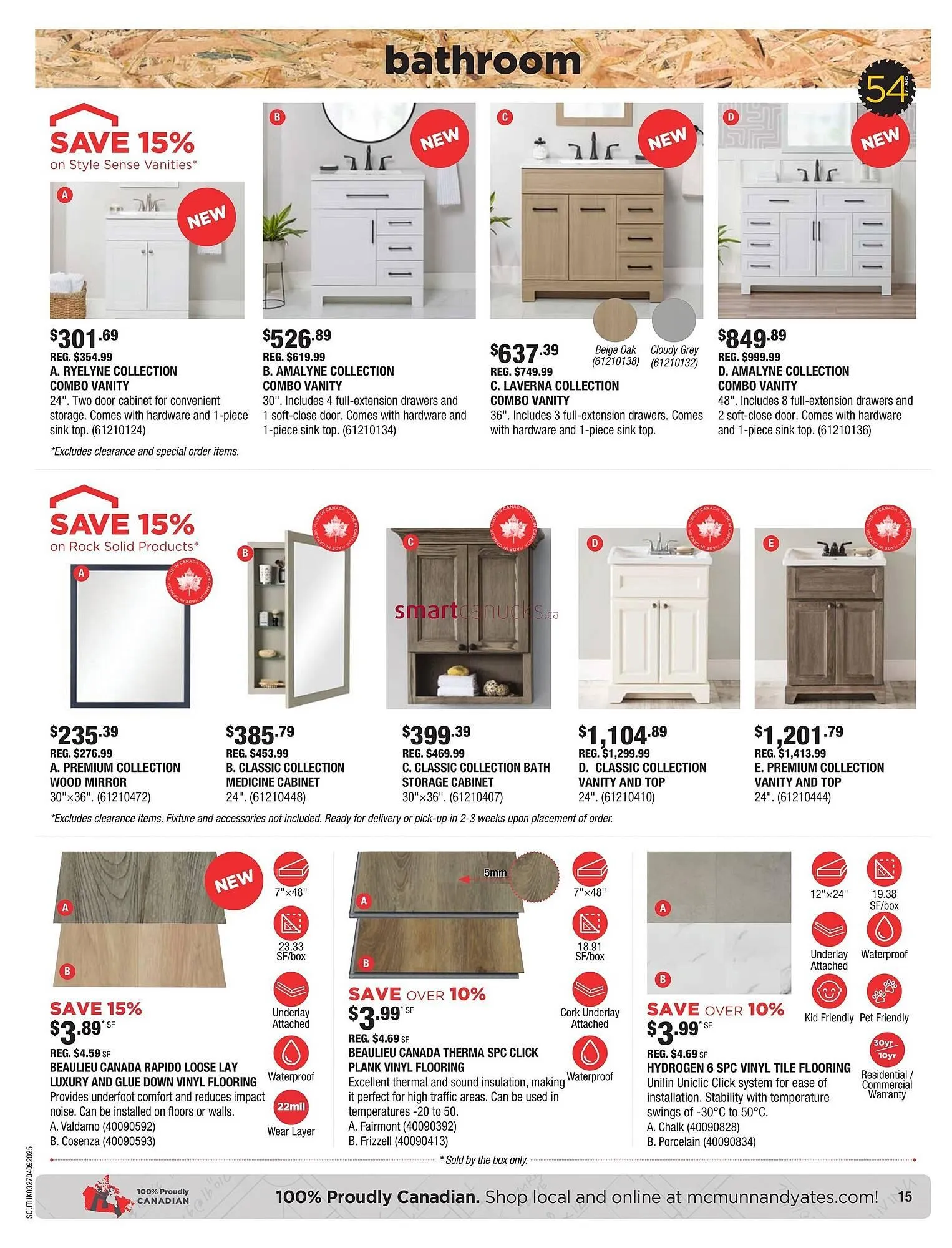 McMunn & Yates Building Supplies flyer from March 28 to April 3 2025 - flyer page 15
