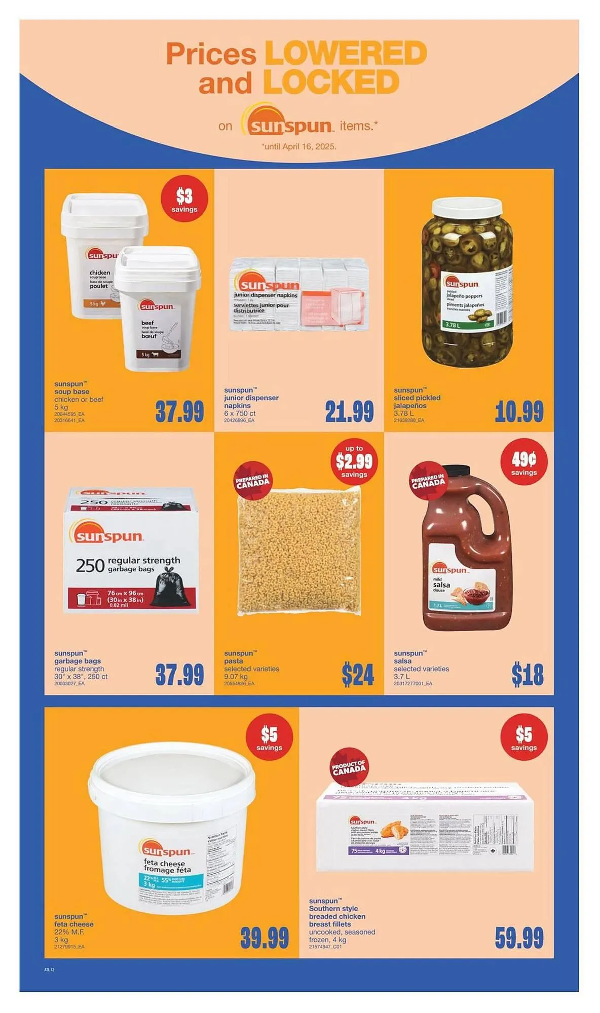 Wholesale Club flyer from March 26 to April 1 2025 - flyer page 12
