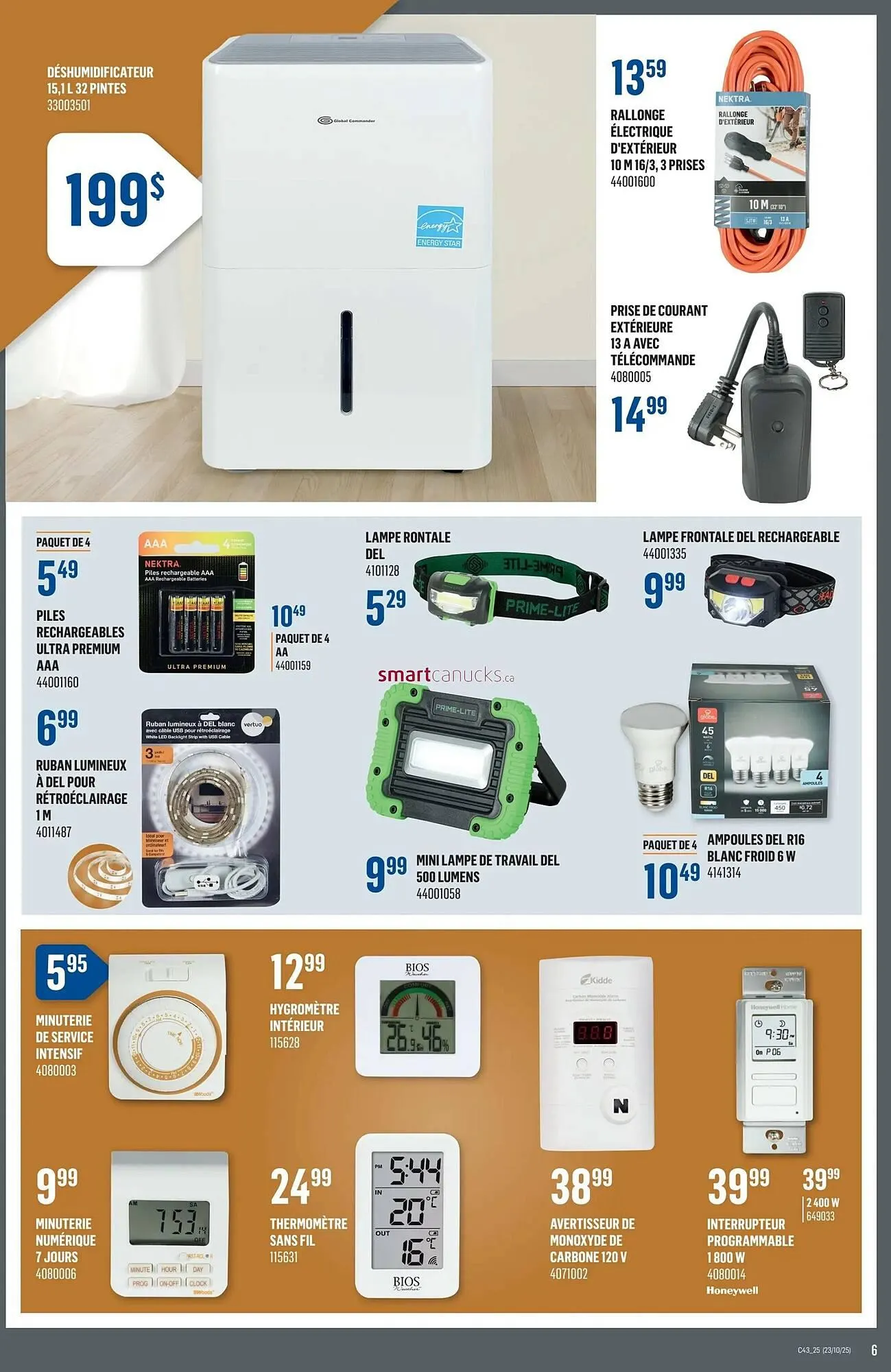 Canac flyer from October 23 to October 29 2025 - flyer page 6