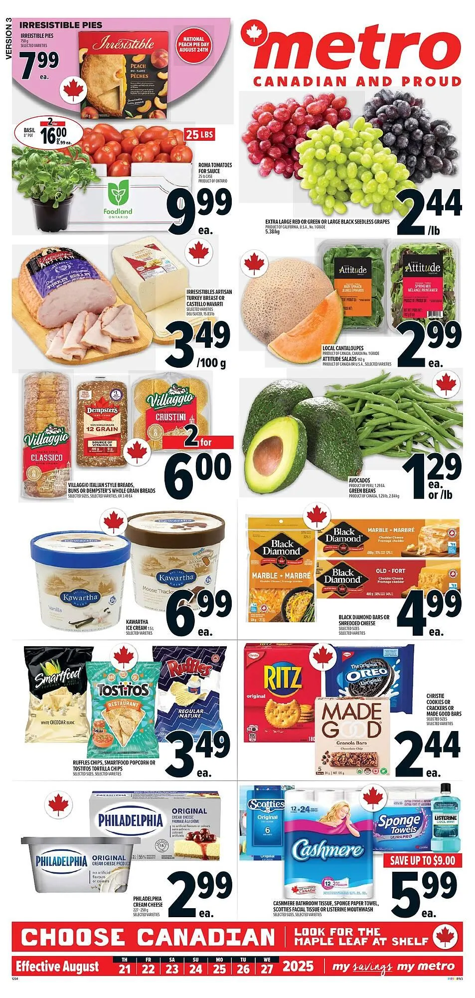 Metro flyer from August 21 to August 27 2025 - flyer page 2