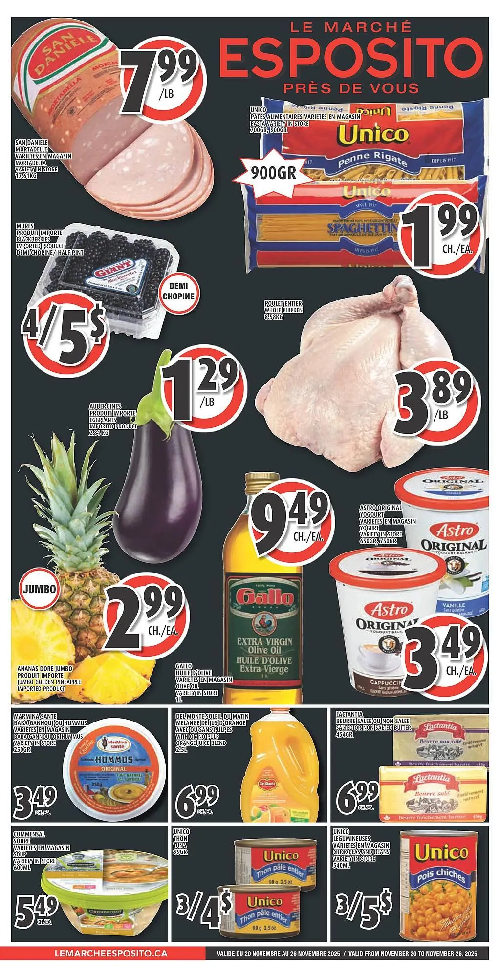 Esposito flyer from November 20 to November 26 2025 - flyer page 1