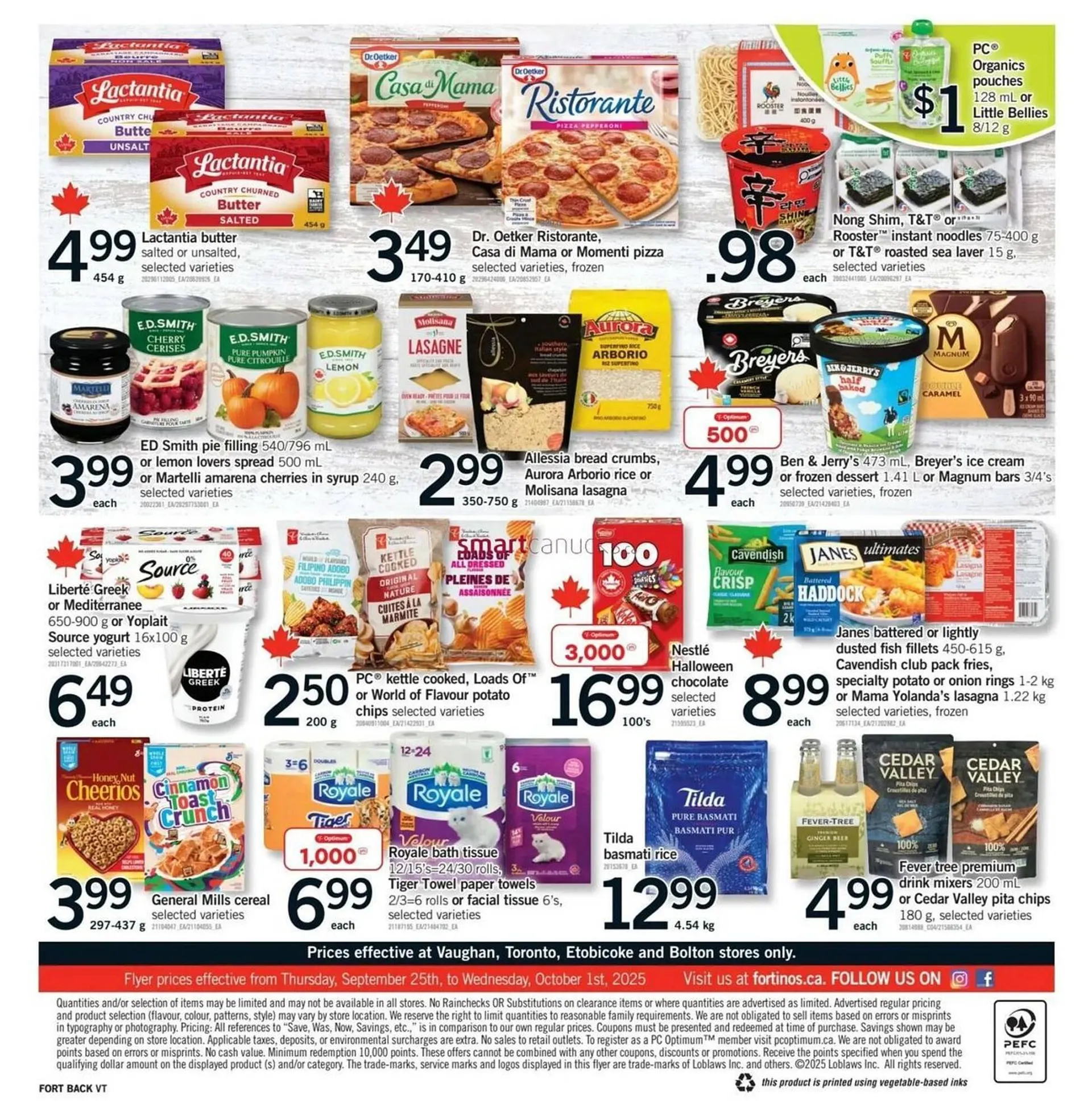 Fortinos flyer from October 13 to October 27 2025 - flyer page 2