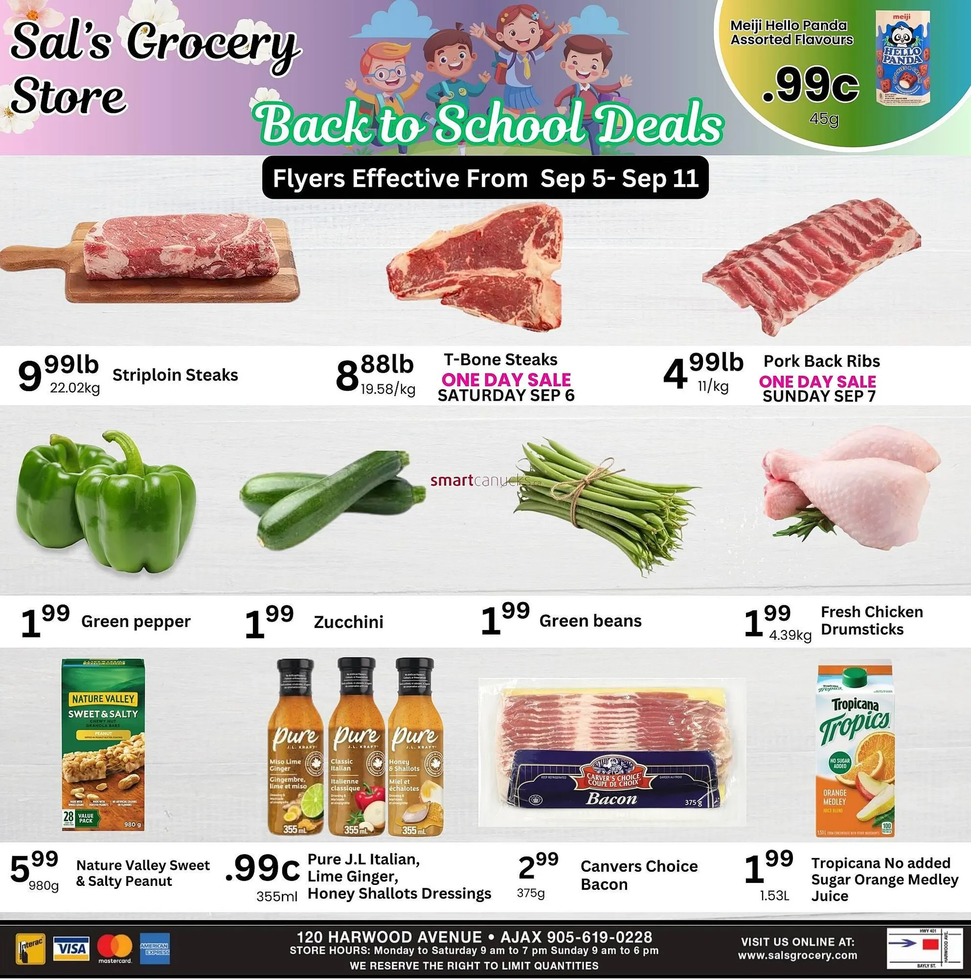 Sal's Grocery flyer from September 5 to September 11 2025 - flyer page 1