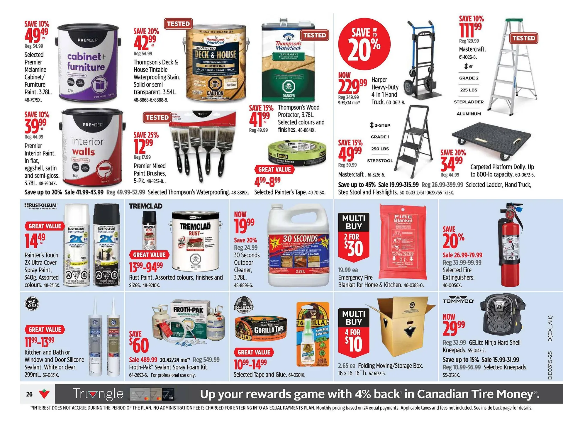 Canadian Tire flyer from April 3 to April 9 2025 - flyer page 26