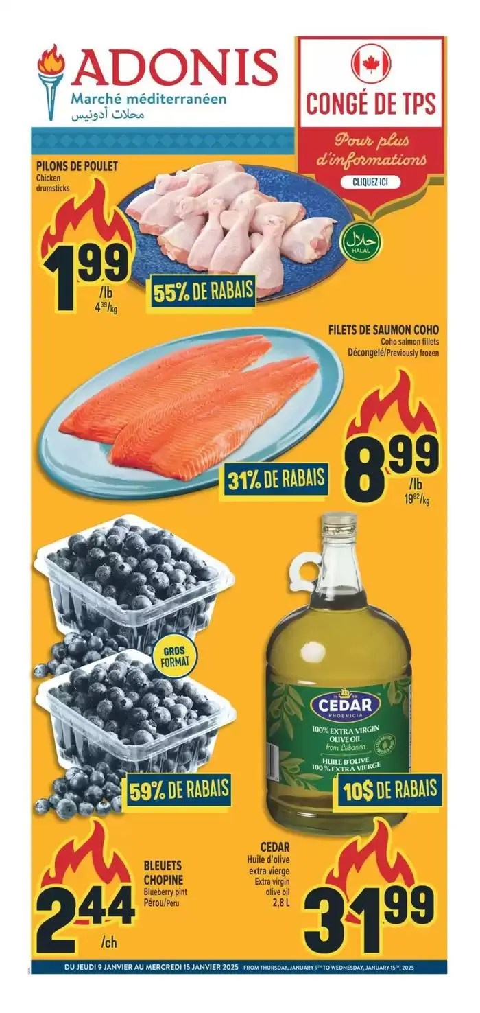 Weekly from January 9 to January 15 2025 - flyer page 1