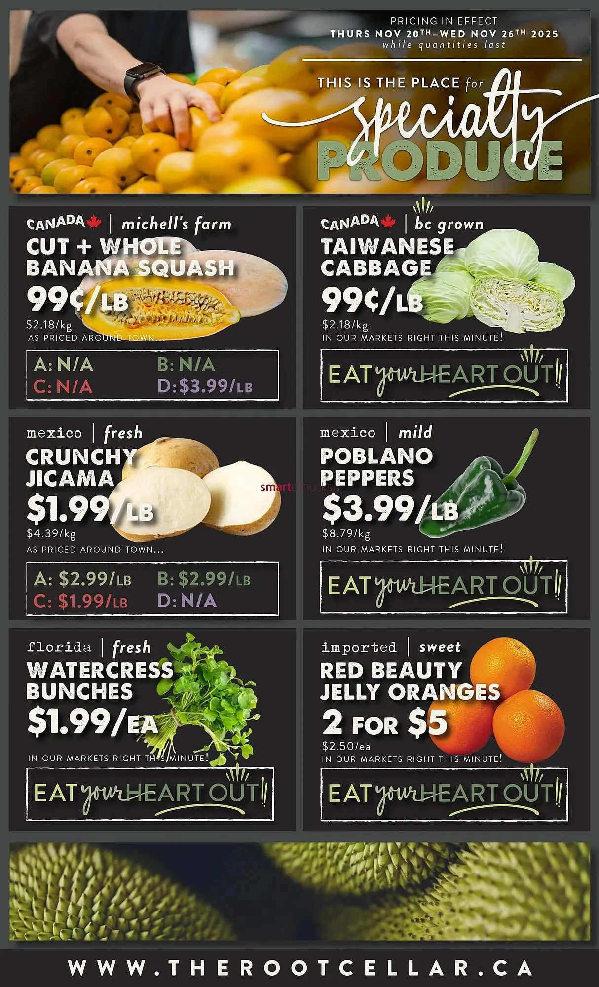 The Root Cellar flyer from November 20 to November 26 2025 - flyer page 3