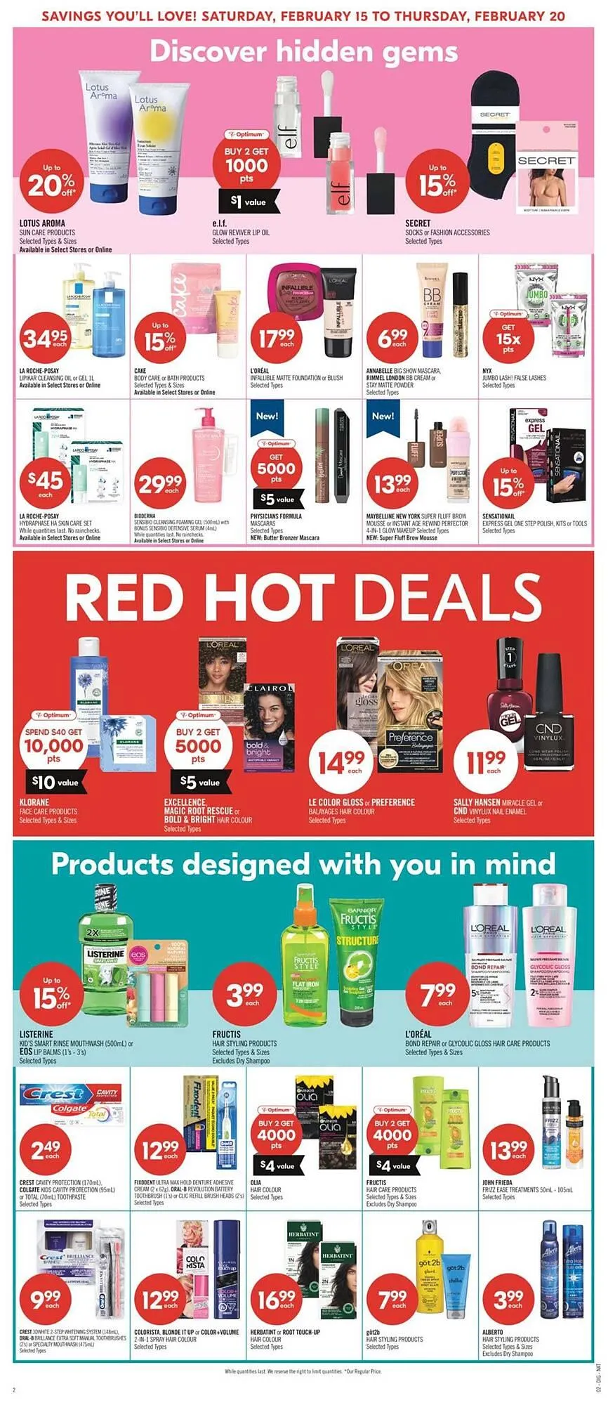 Shoppers Drug Mart flyer from February 15 to February 21 2025 - flyer page 19