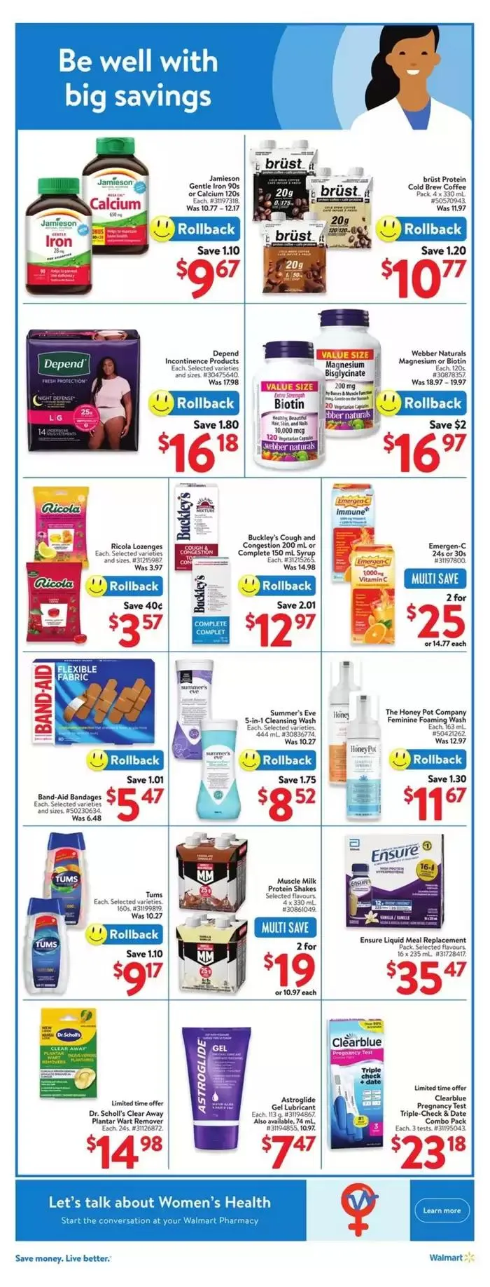 Walmart flyer from March 13 to March 19 2025 - flyer page 21