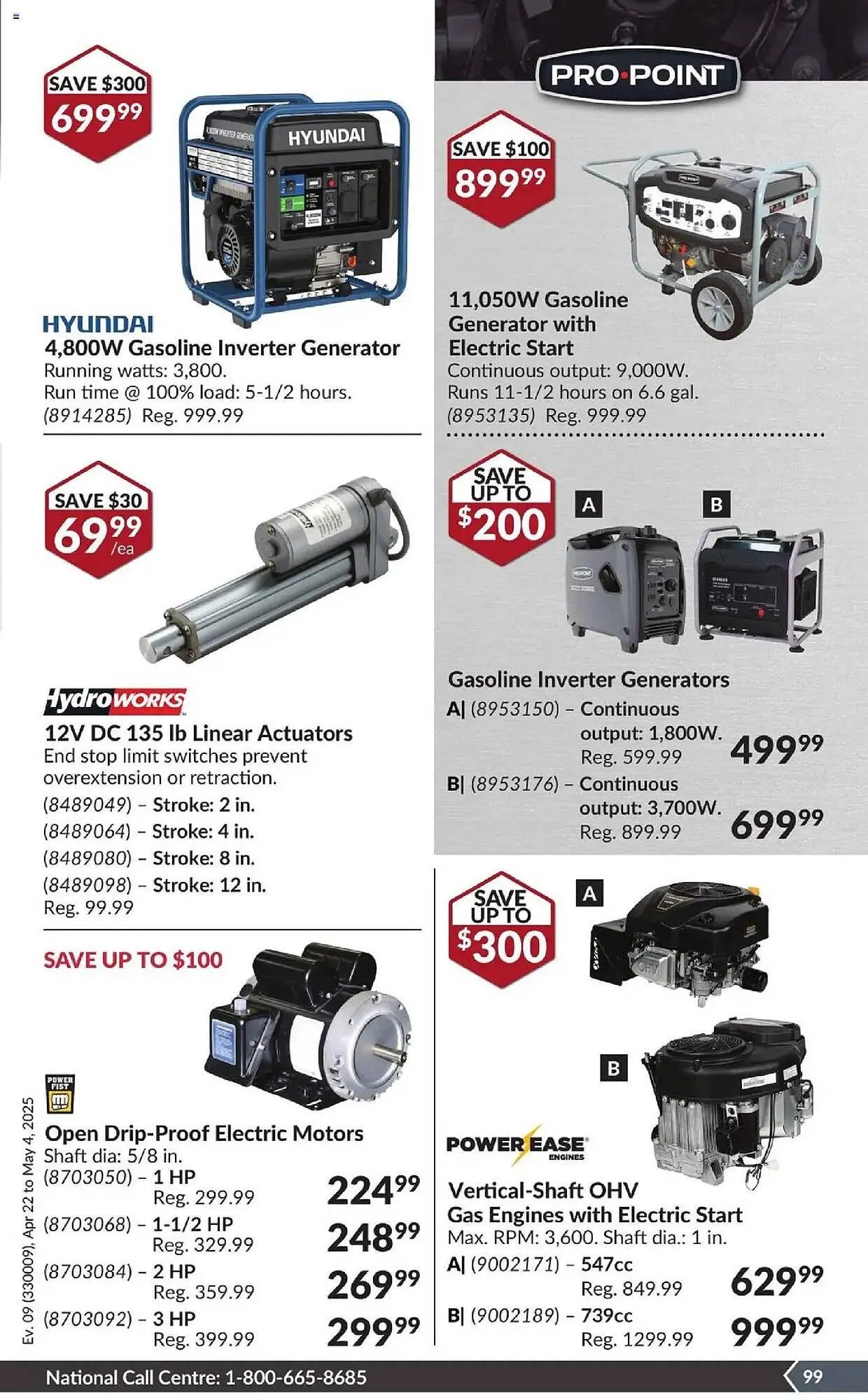 Princess Auto flyer from April 22 to May 4 2025 - flyer page 104