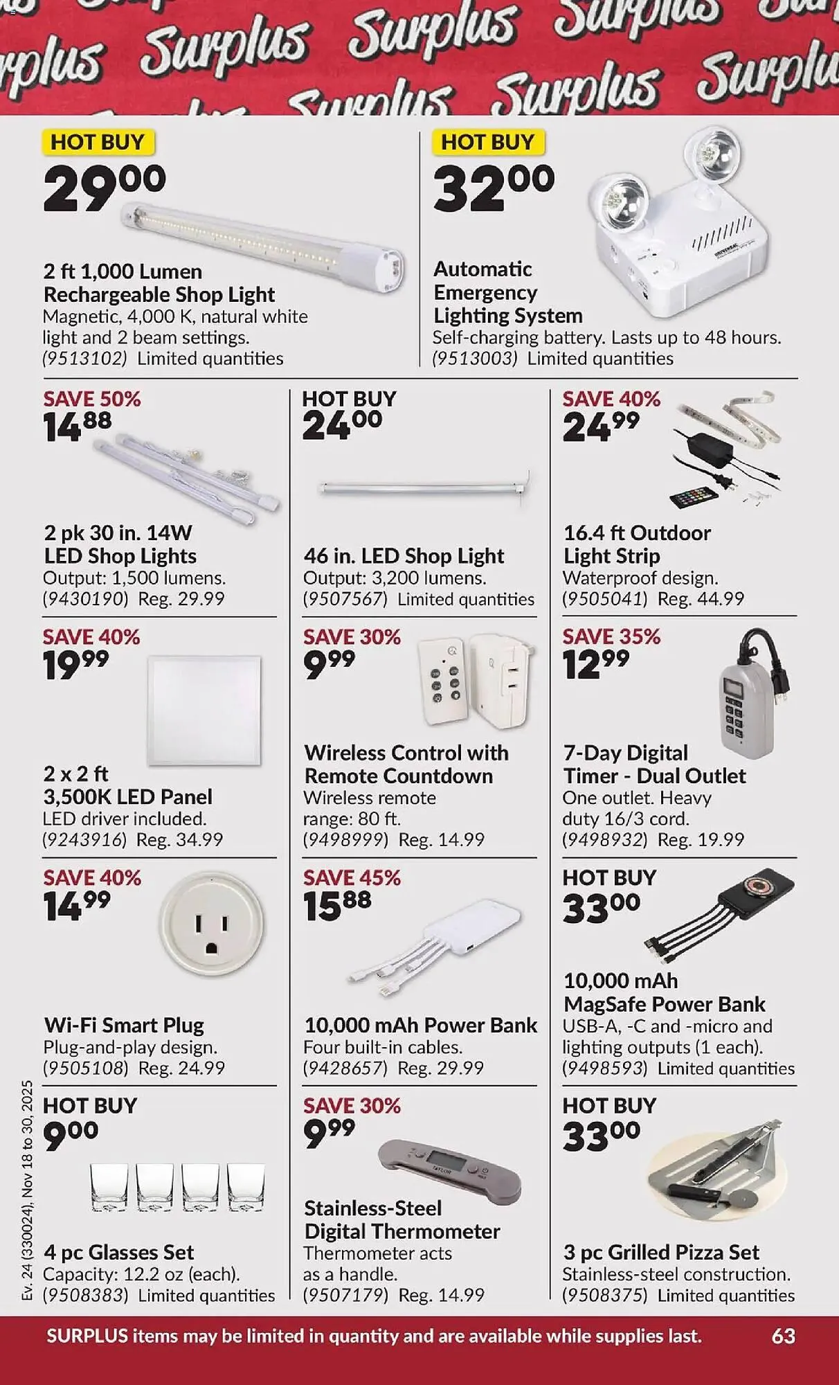 Princess Auto flyer from November 18 to December 1 2025 - flyer page 76