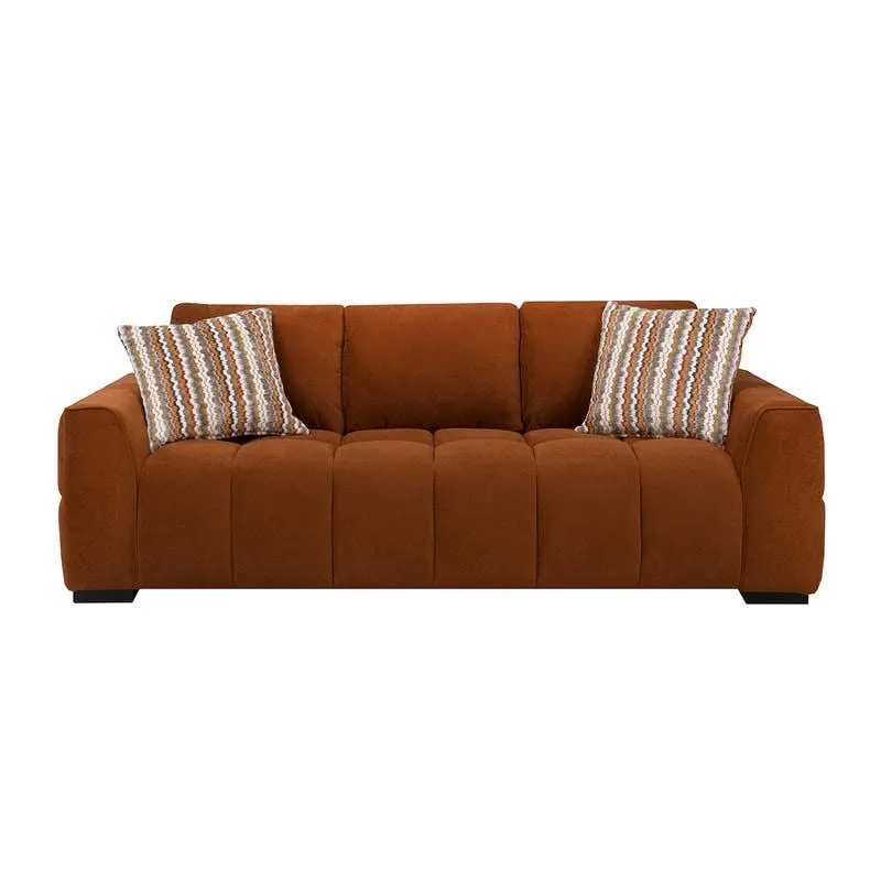 Sofa de style guimauve - rouille