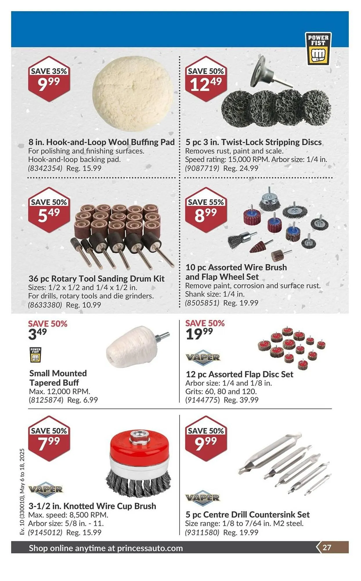 Princess Auto flyer from May 6 to May 18 2025 - flyer page 32