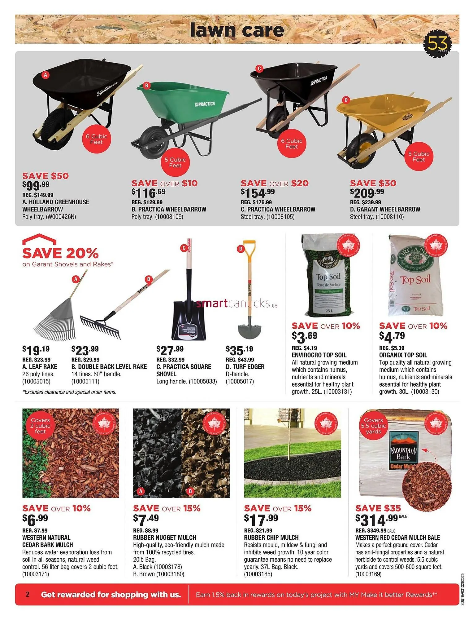 McMunn & Yates Building Supplies flyer from March 14 to March 20 2025 - flyer page 2