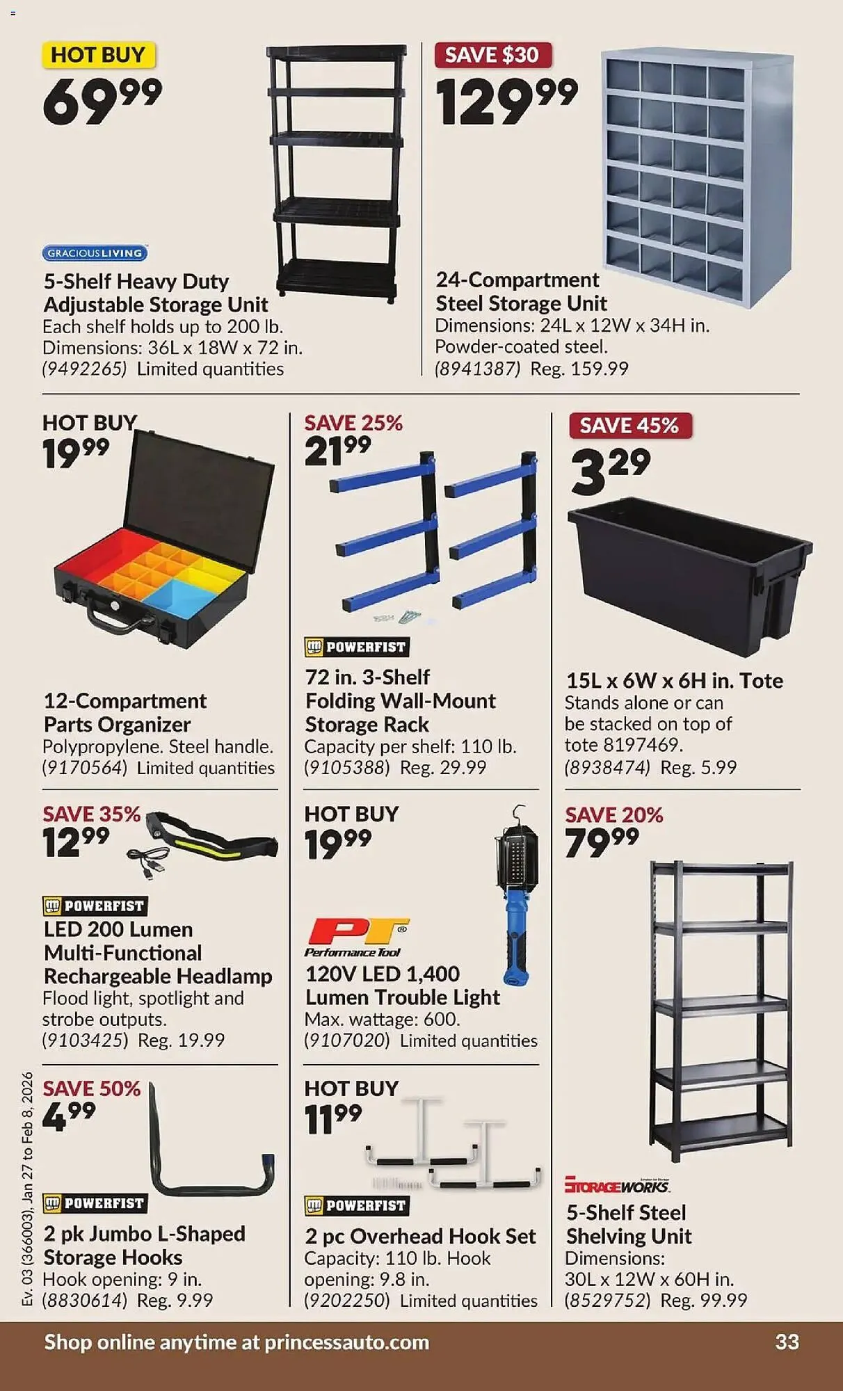 Princess Auto flyer from January 27 to February 8 2026 - flyer page 41