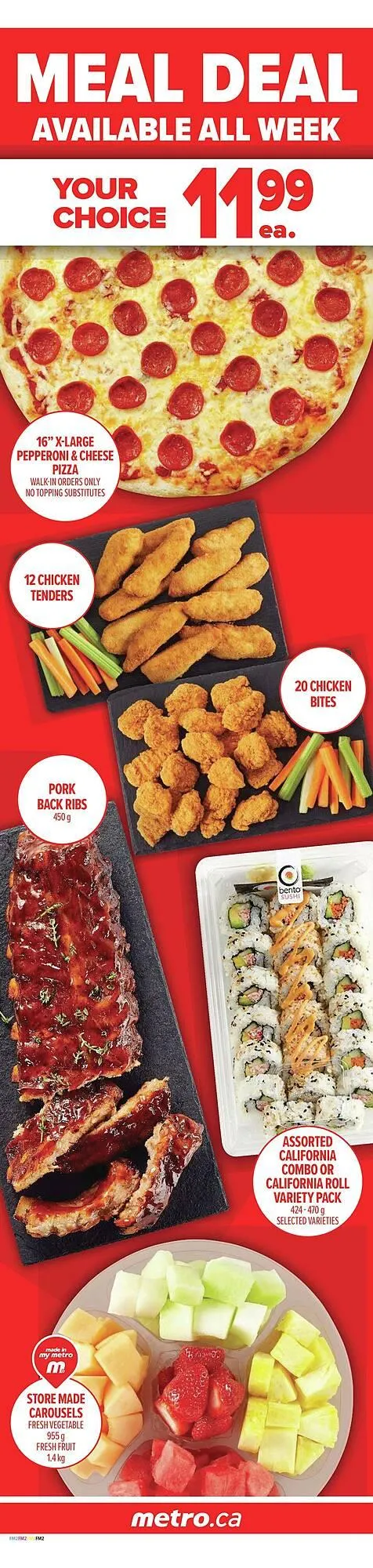 Metro flyer from January 1 to January 8 2026 - flyer page 3