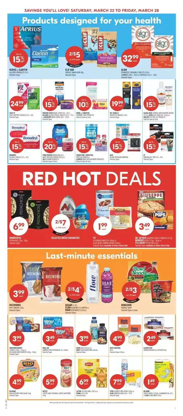 Shoppers Drug Mart Weekly ad from March 22 to March 28 2025 - flyer page 14