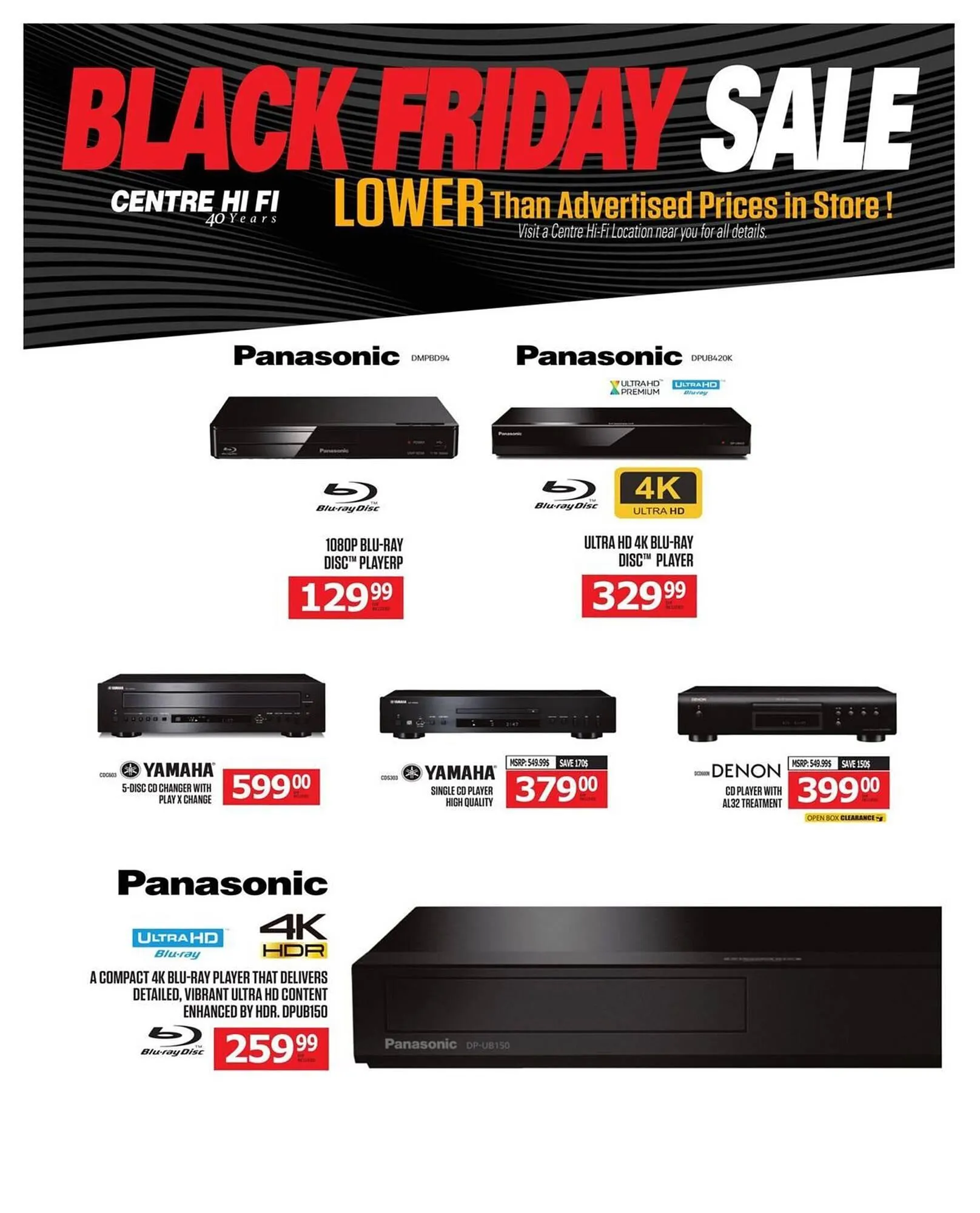 Centre Hi-Fi flyer from November 28 to December 4 2025 - flyer page 50