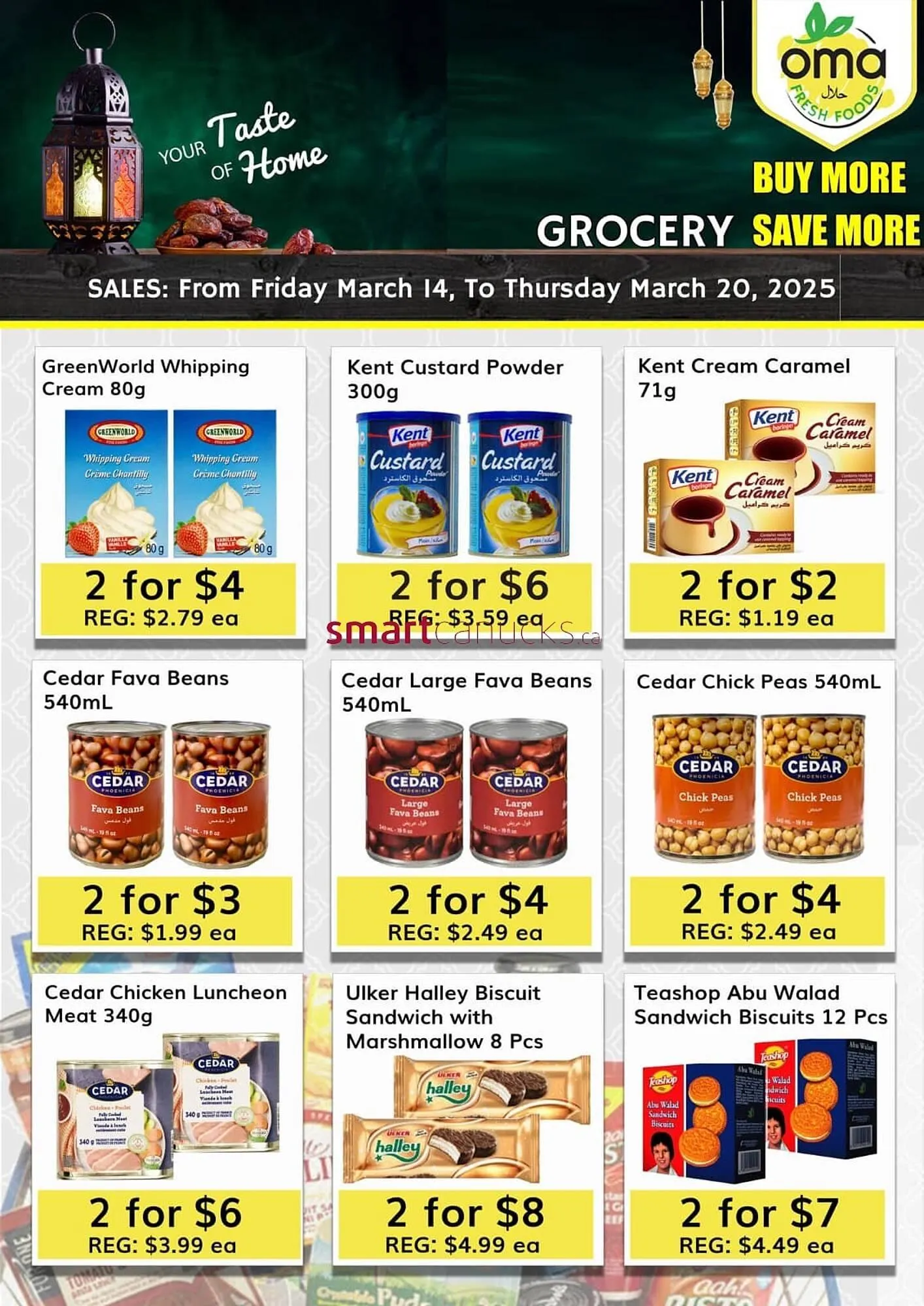 Oma Fresh Foods flyer from March 14 to March 20 2025 - flyer page 6