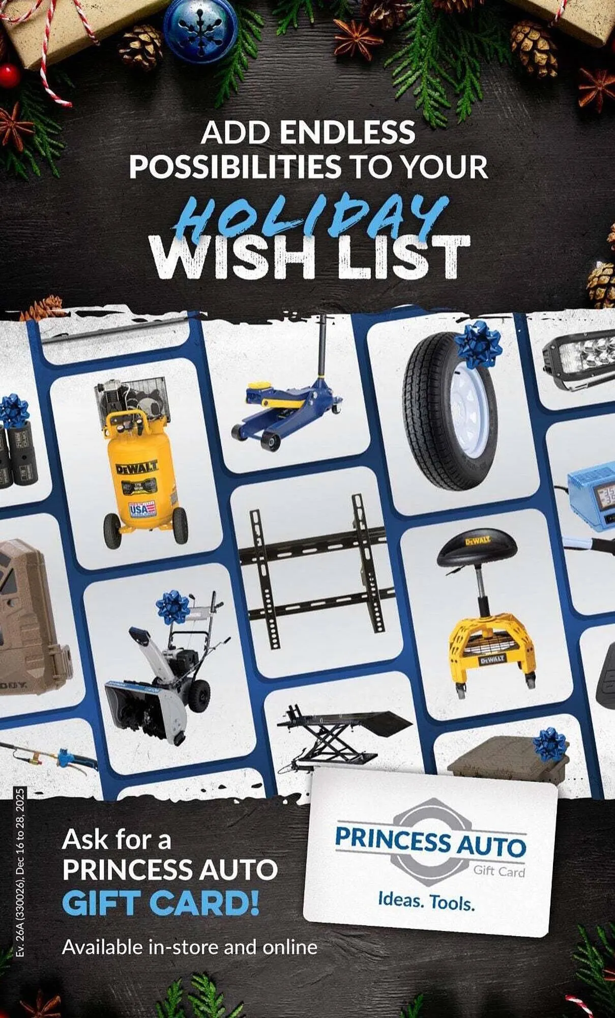 Princess Auto flyer from December 12 to December 19 2025 - flyer page 32