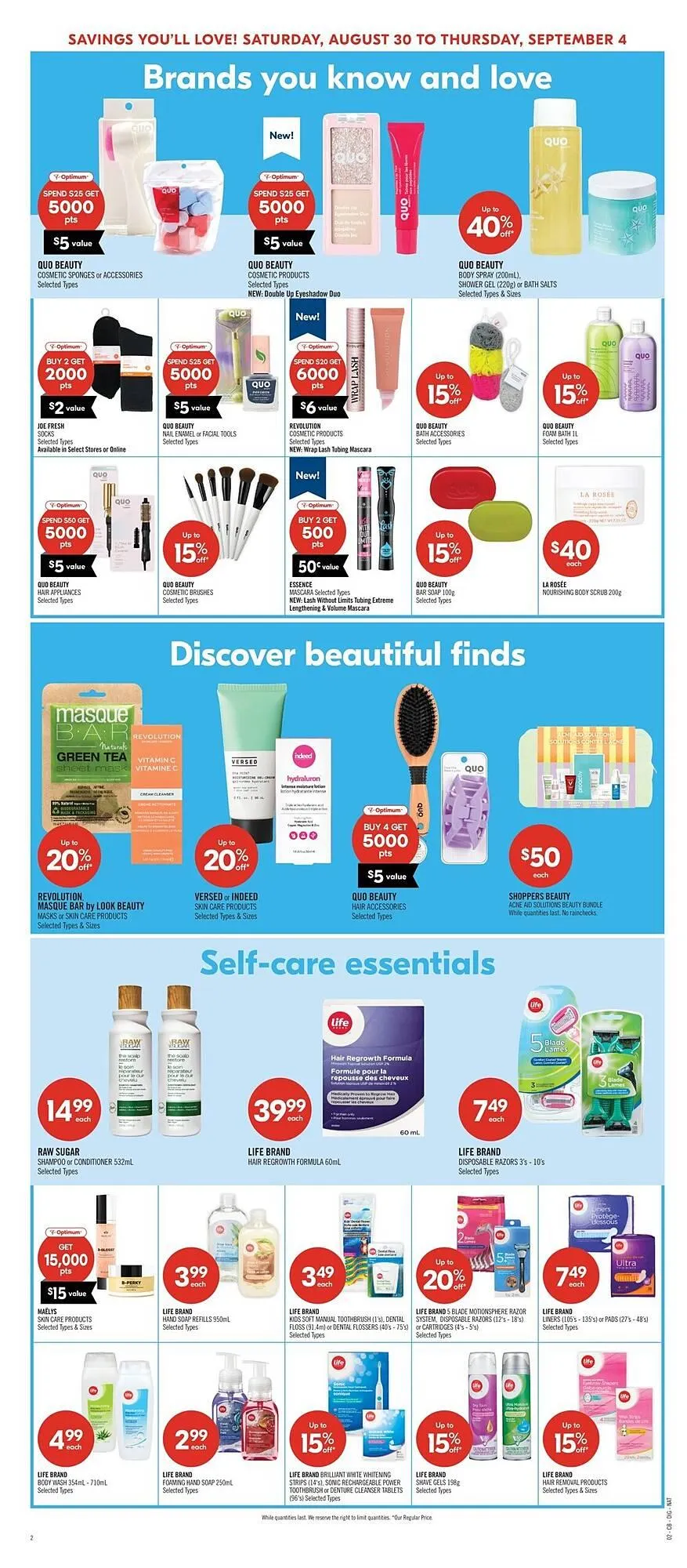 Shoppers Drug Mart flyer from August 30 to September 4 2025 - flyer page 17