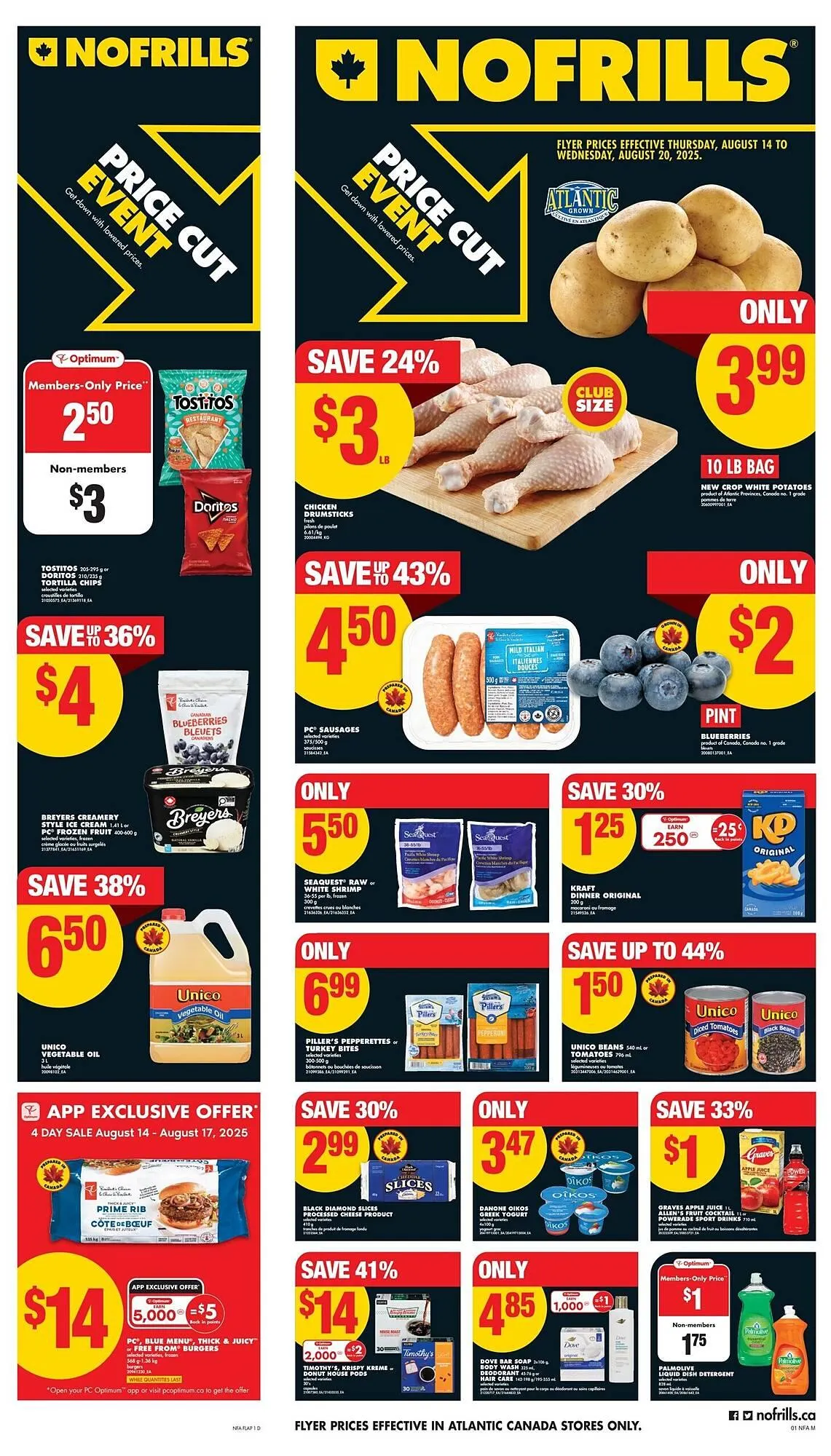 No Frills flyer from August 14 to August 20 2025 - flyer page 1