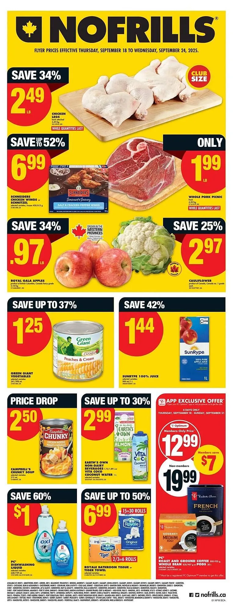 No Frills flyer - 1