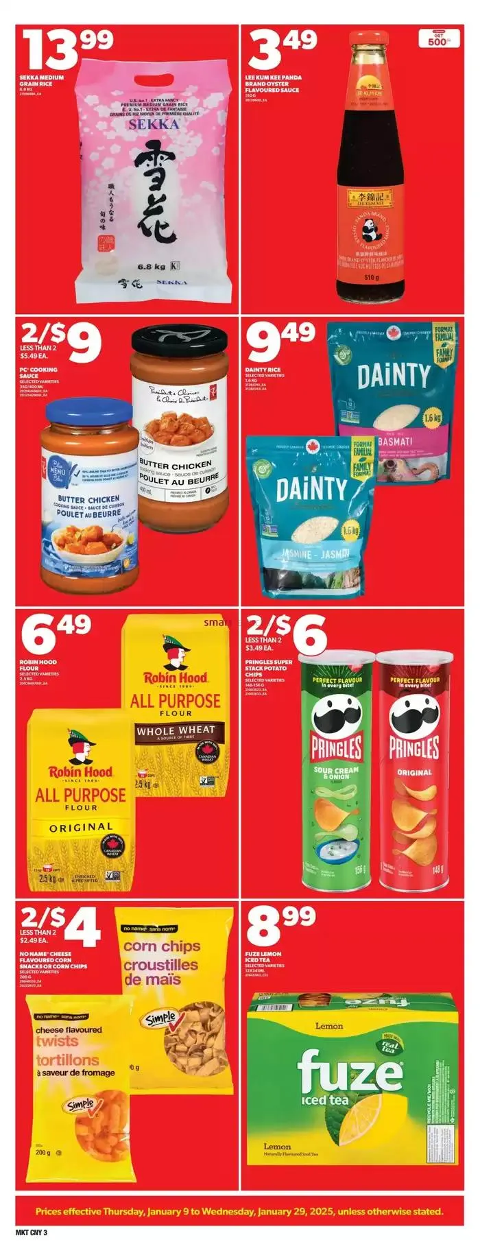Zehrs Markets weeky flyer from January 9 to January 29 2025 - flyer page 3