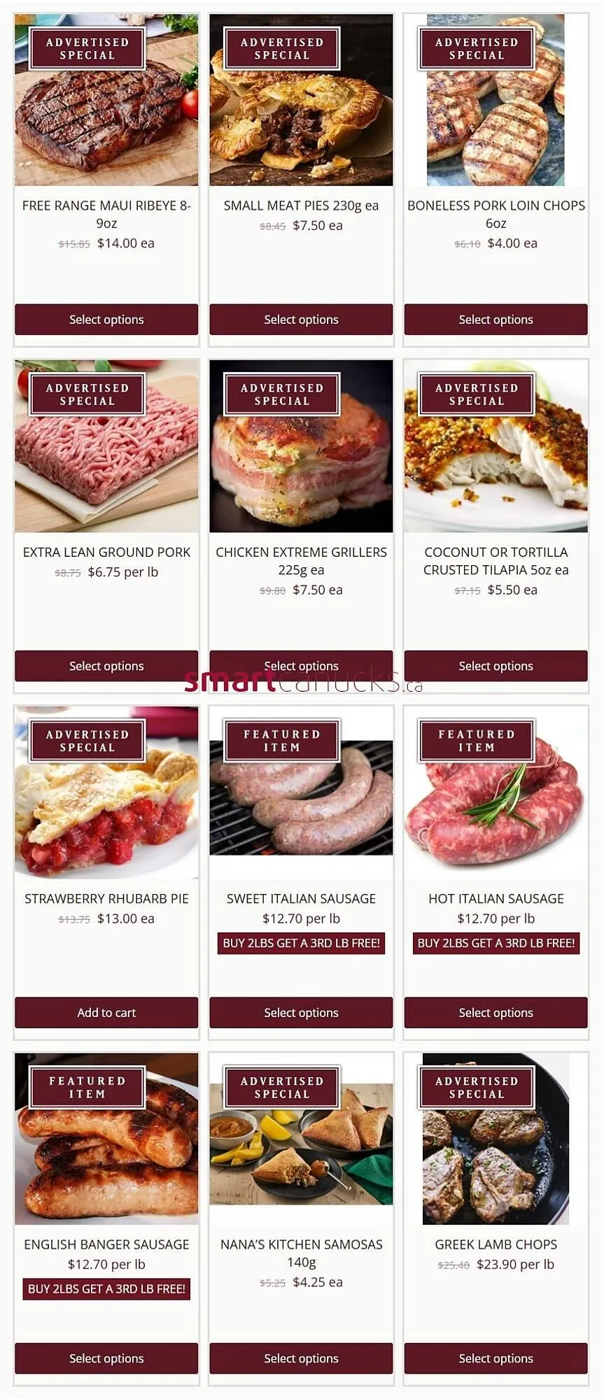 T-Bone's flyer from October 16 to November 3 2025 - flyer page 1