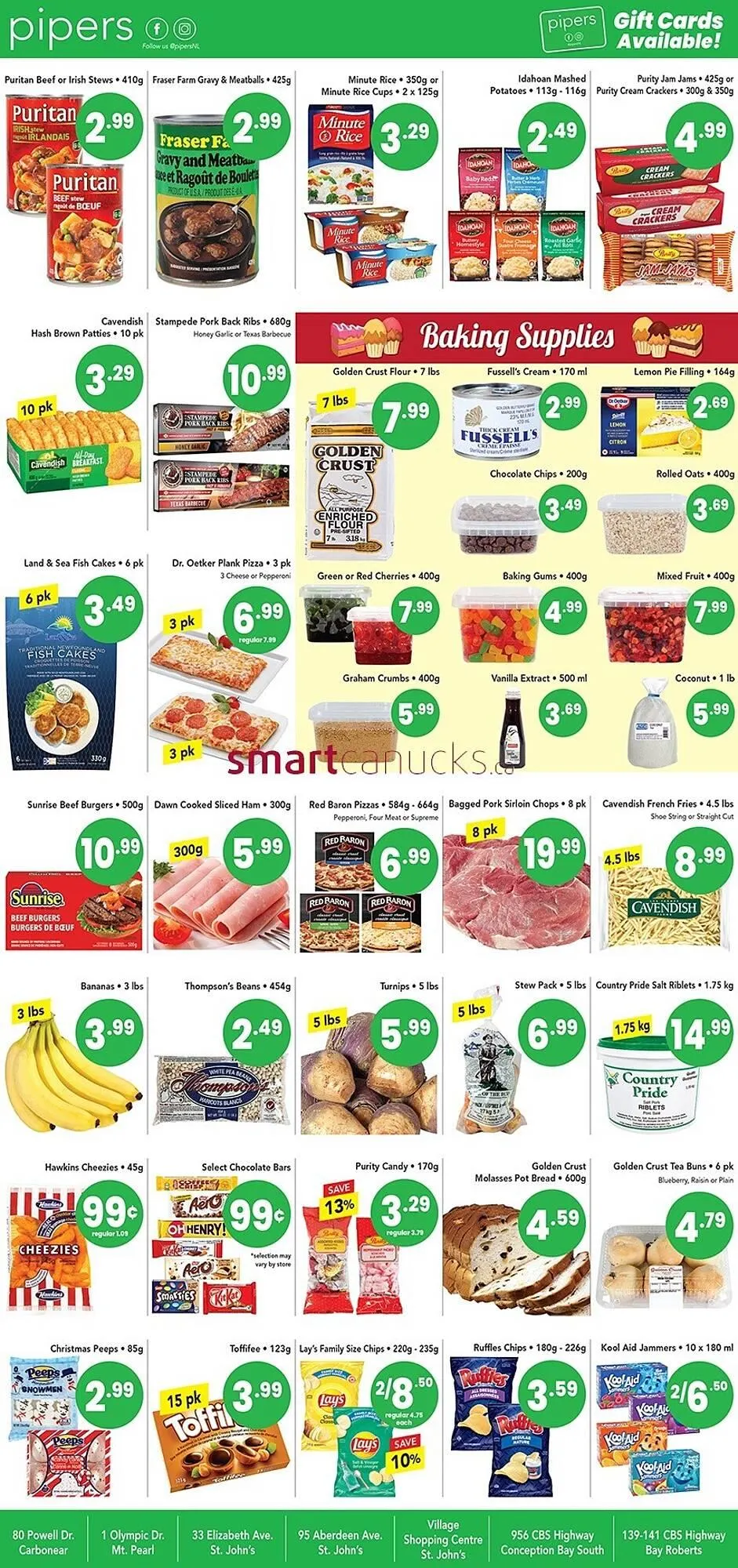 Pipers flyer from November 13 to December 10 2025 - flyer page 4