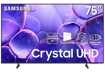 75" Samsung UN75U8000FFXZC Crystal UHD 4K Smart TV (2025)