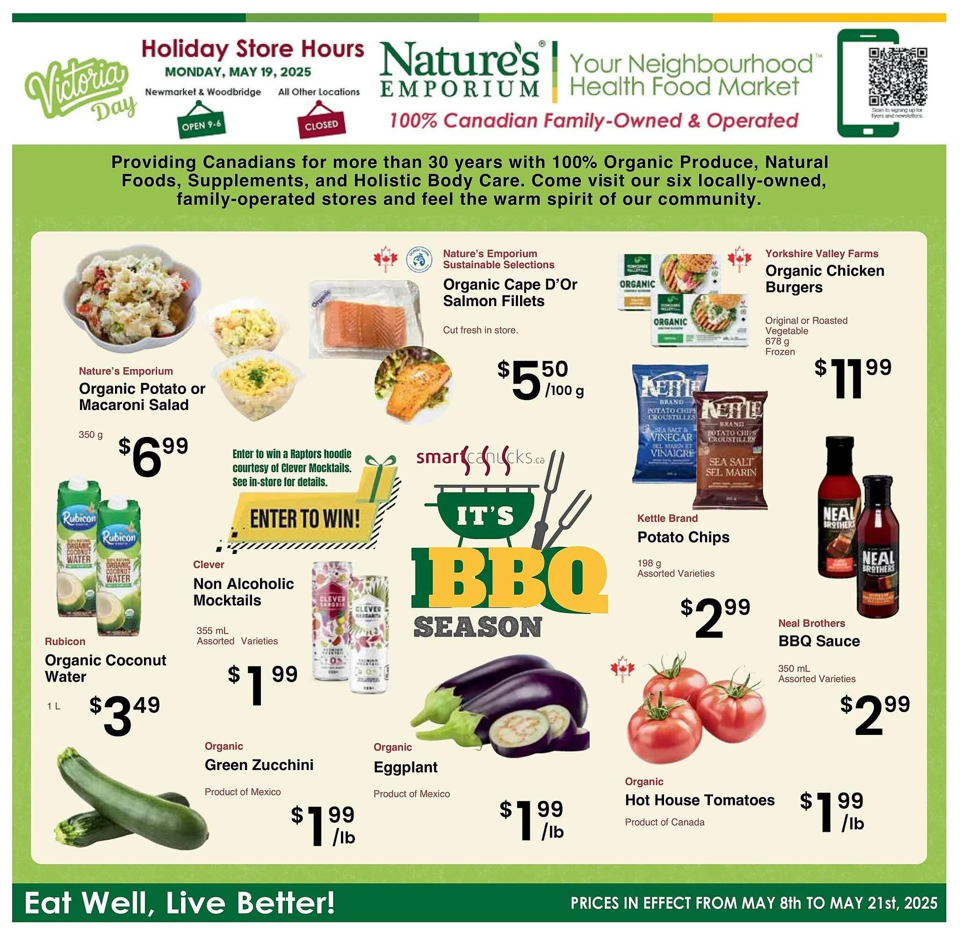 Nature's Emporium flyer from May 9 to May 15 2025 - flyer page 1