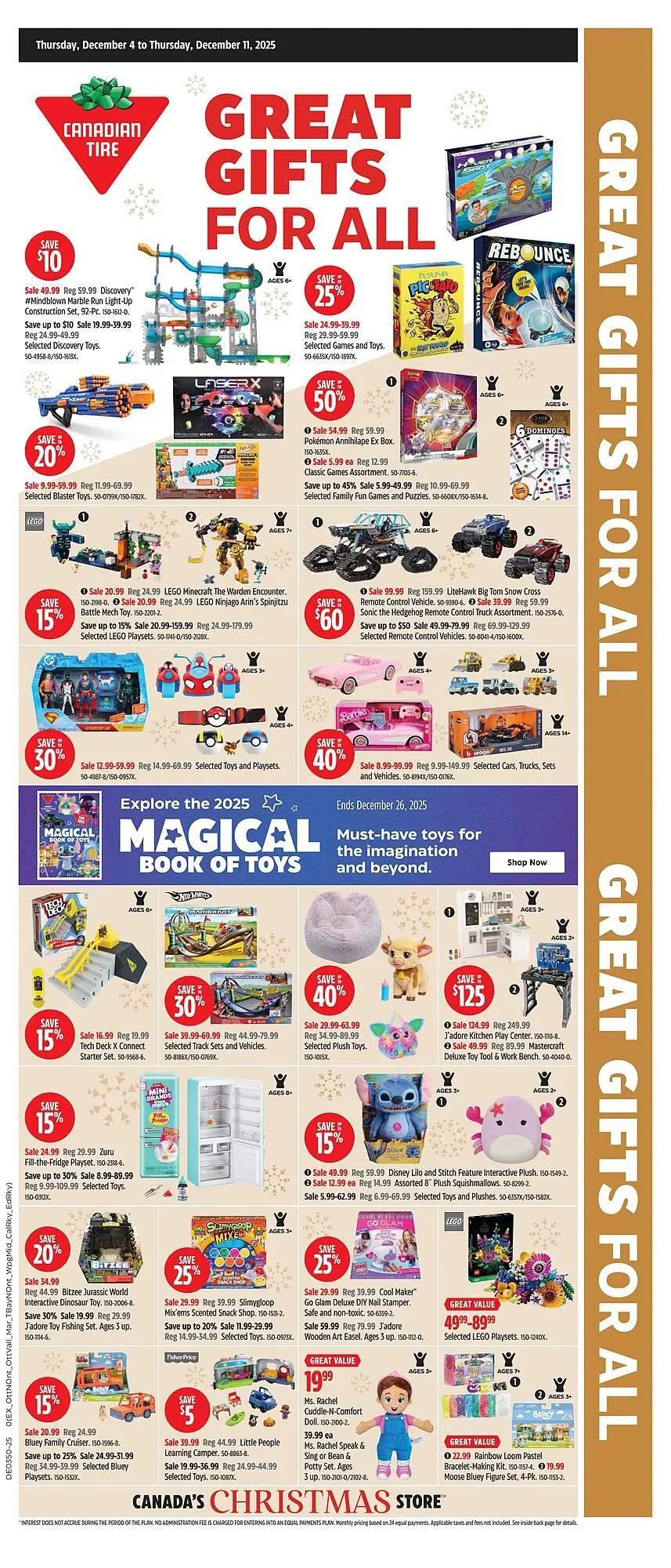Canadian Tire flyer from December 4 to December 10 2025 - flyer page 2