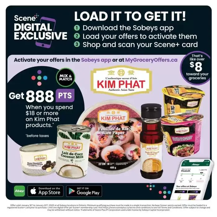 Sobeys Weekly ad from January 16 to January 22 2025 - flyer page 12