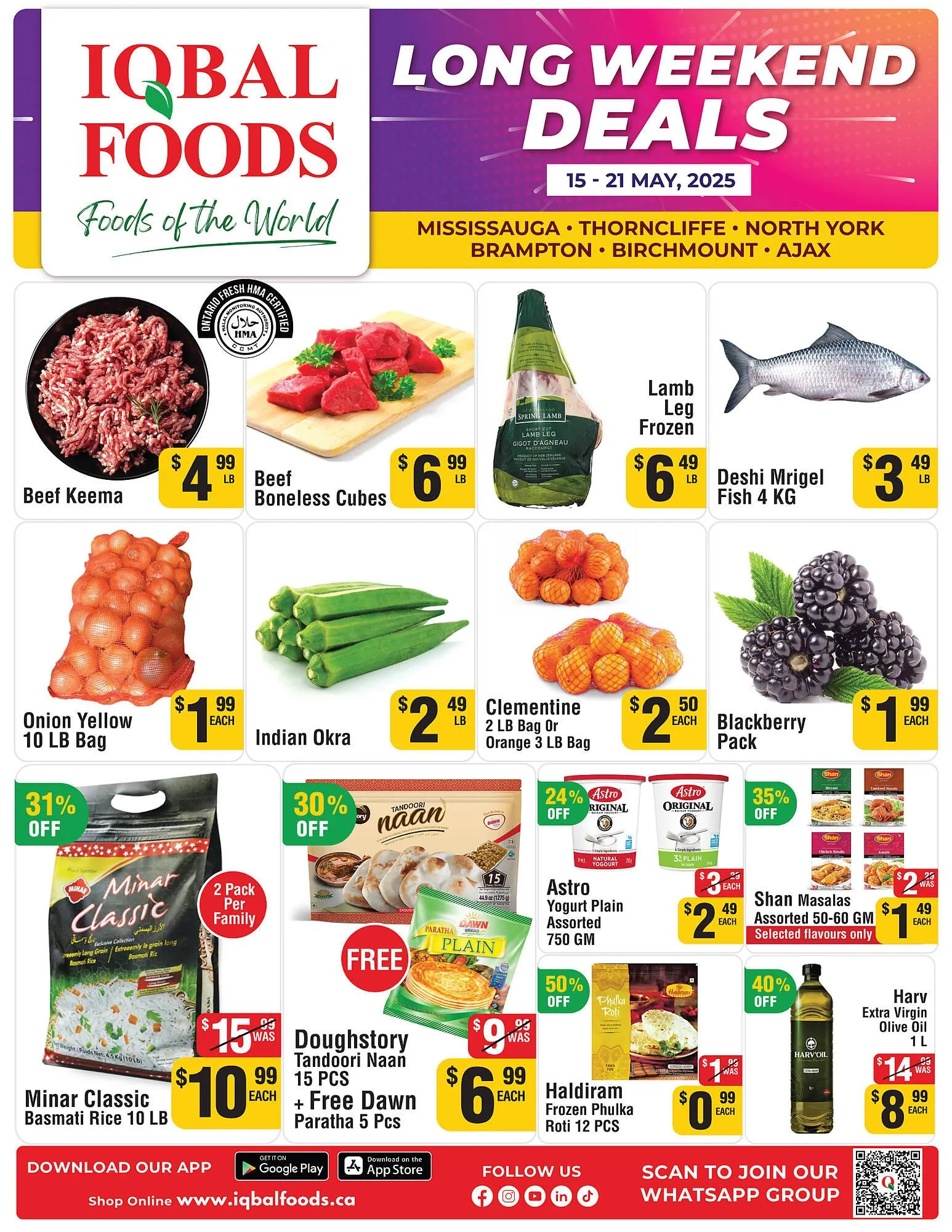 Iqbal Foods flyer from May 15 to May 21 2025 - flyer page 1