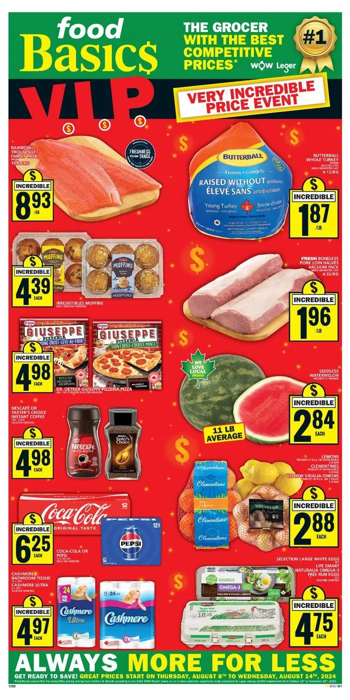 Top offers for smart savers from August 8 to August 14 2024 - flyer page 2